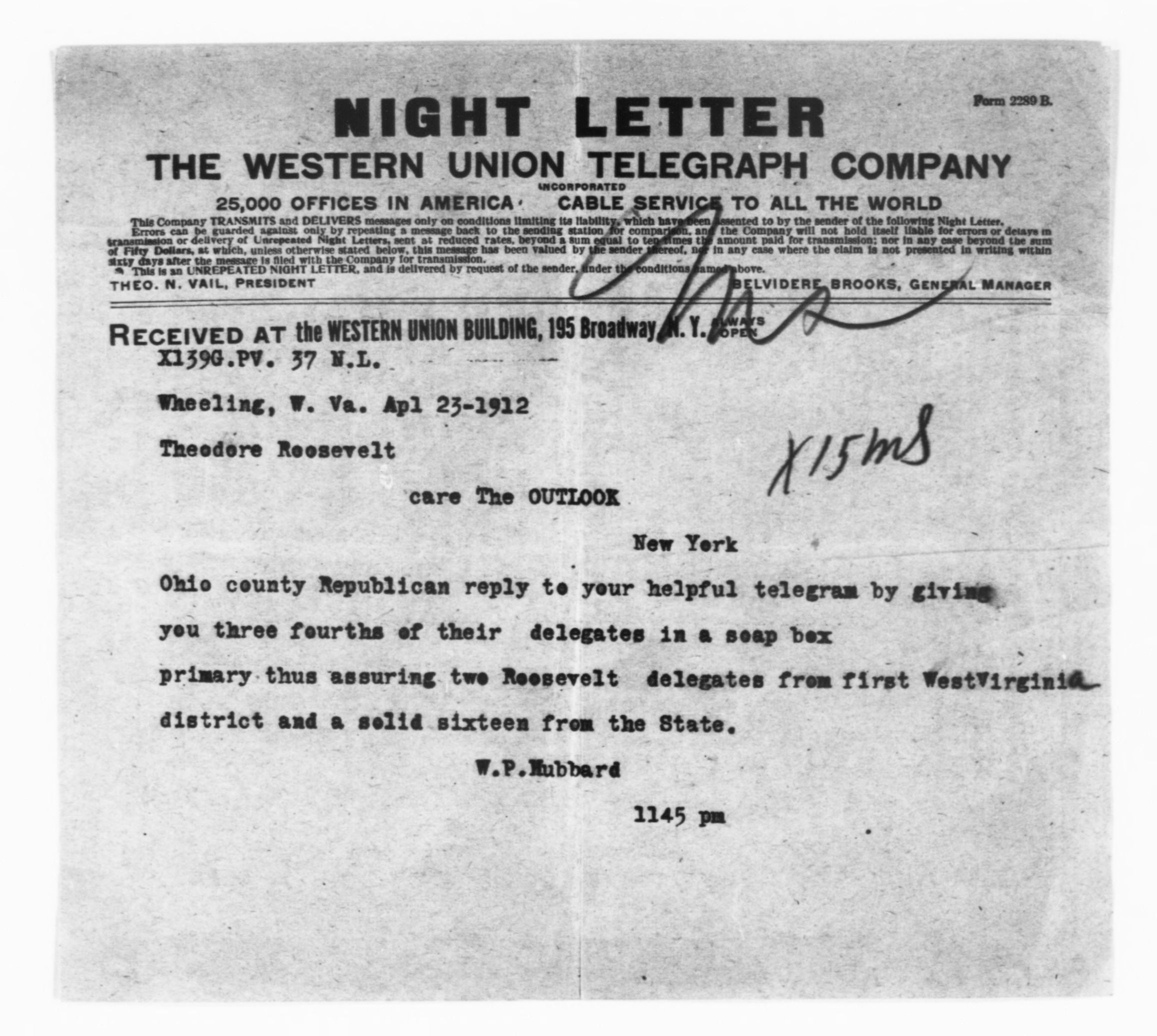 Scanned image of the current content page