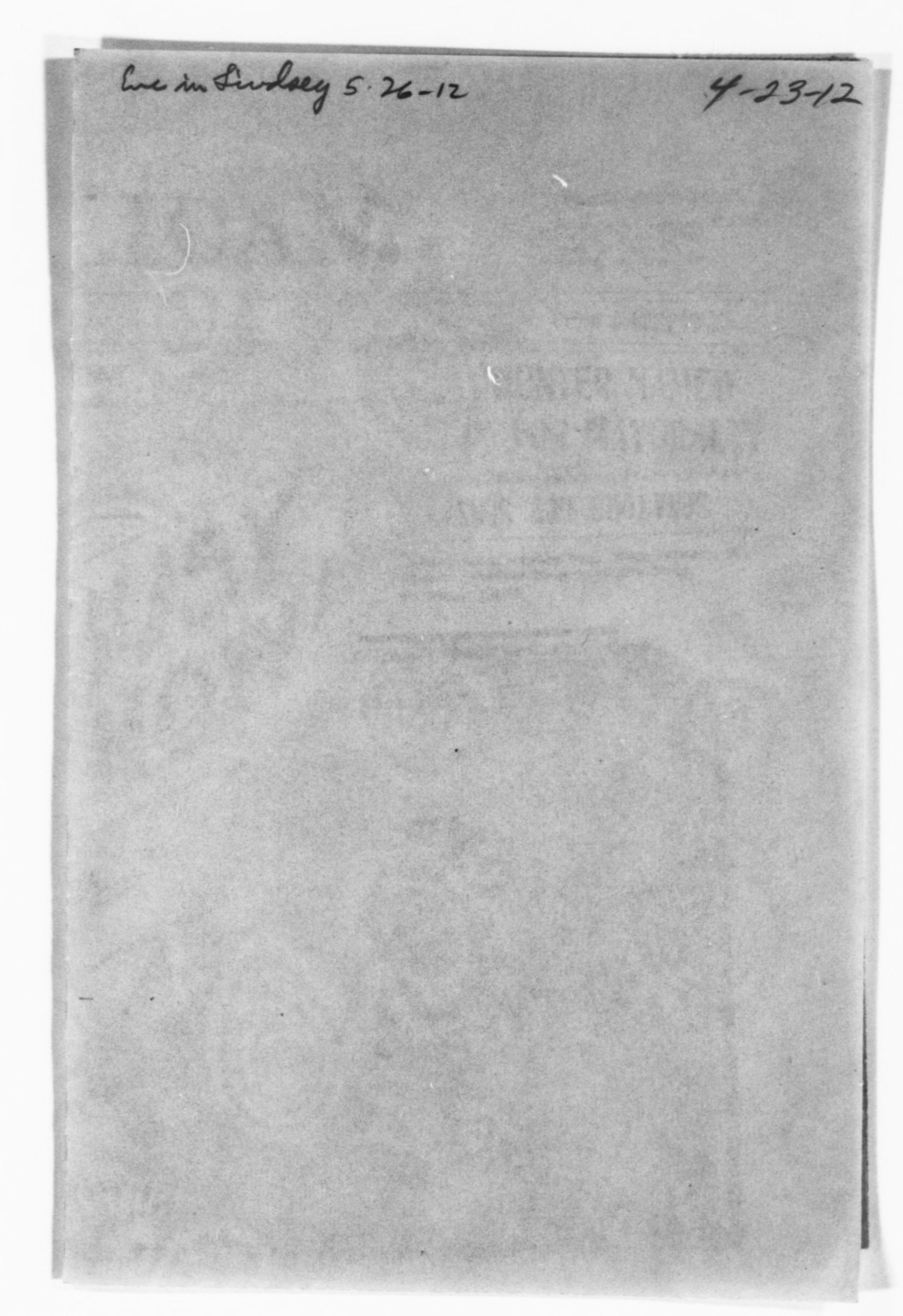 Scanned image of the current content page