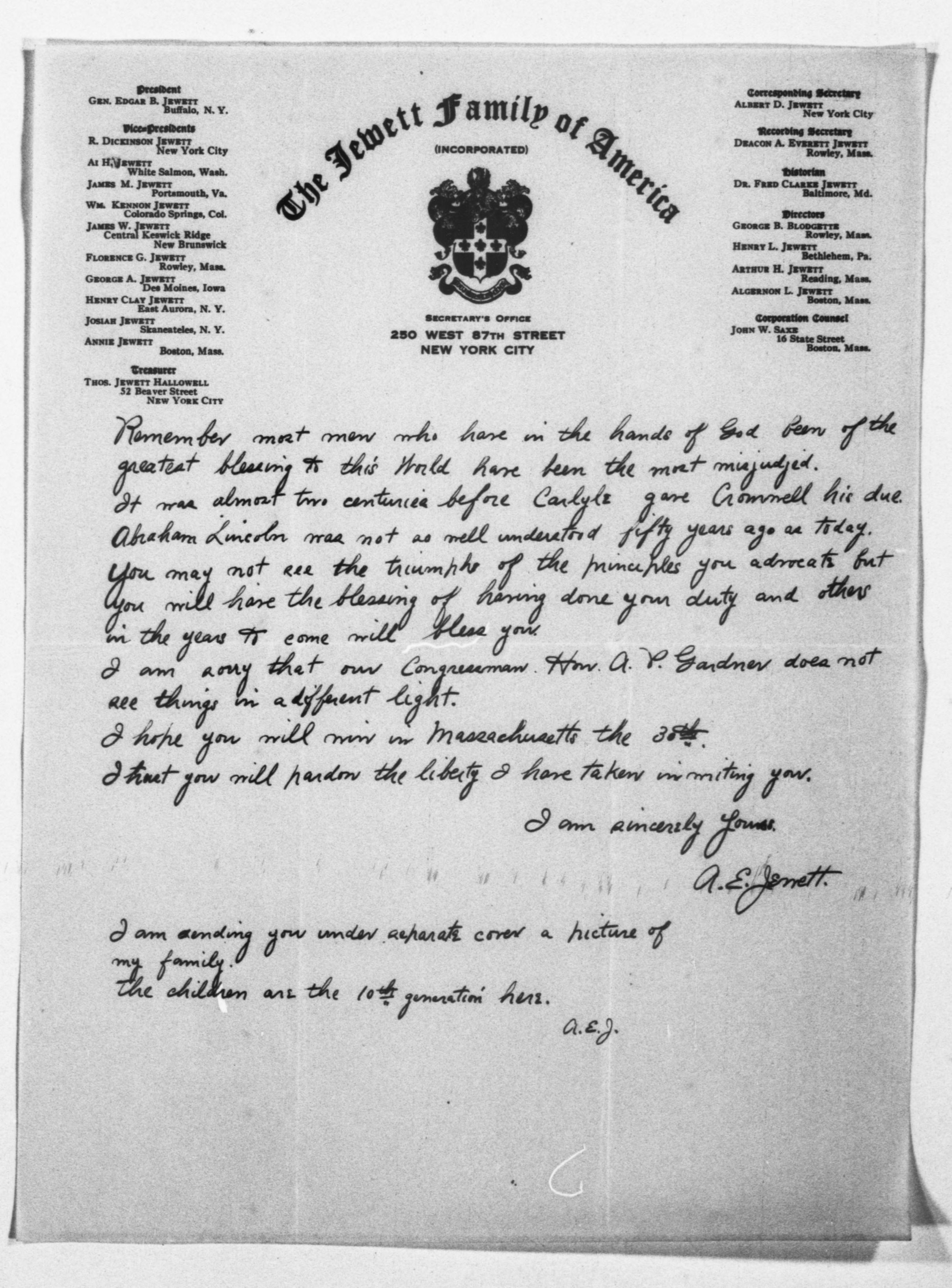 Scanned image of the current content page