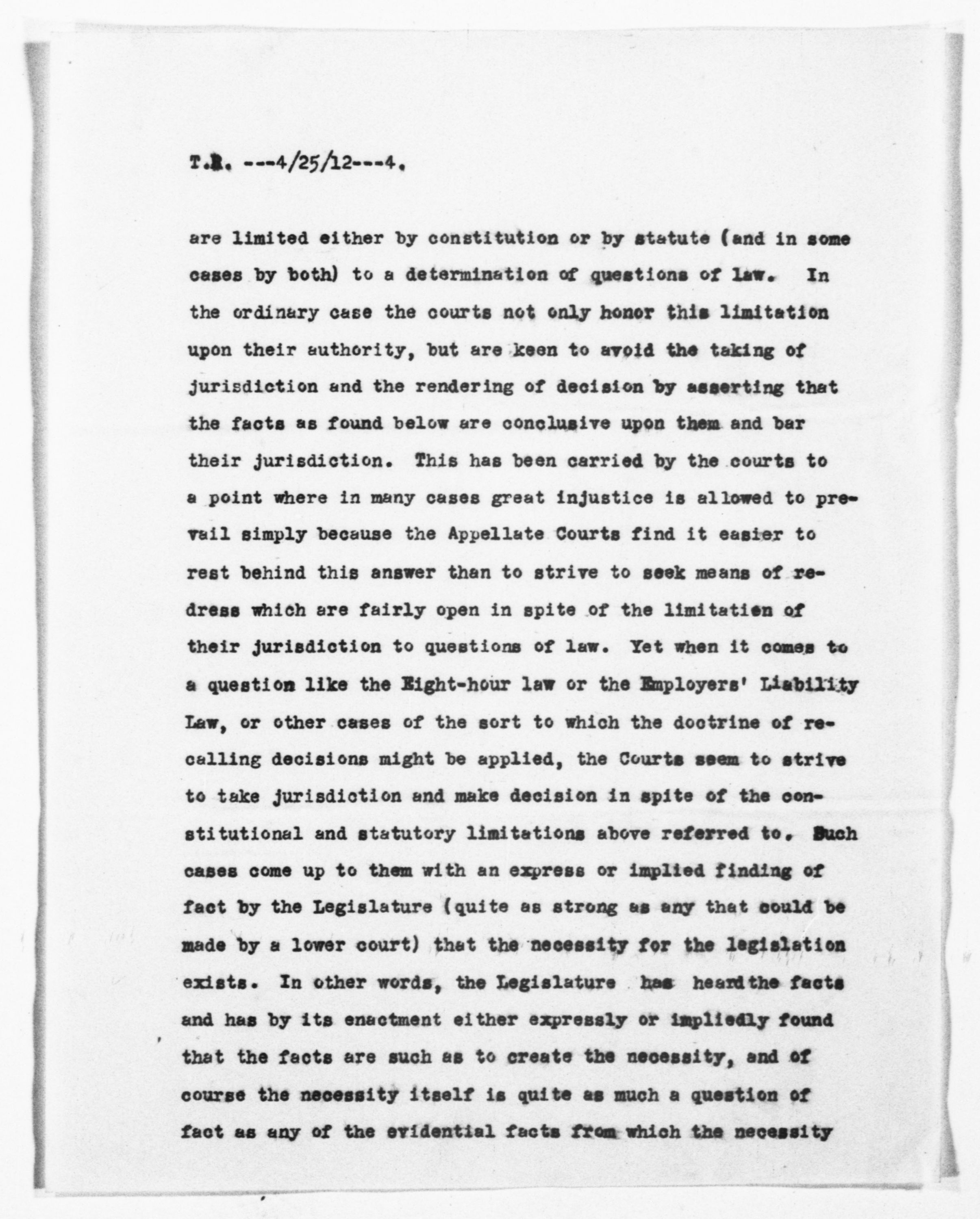 Scanned image of the current content page