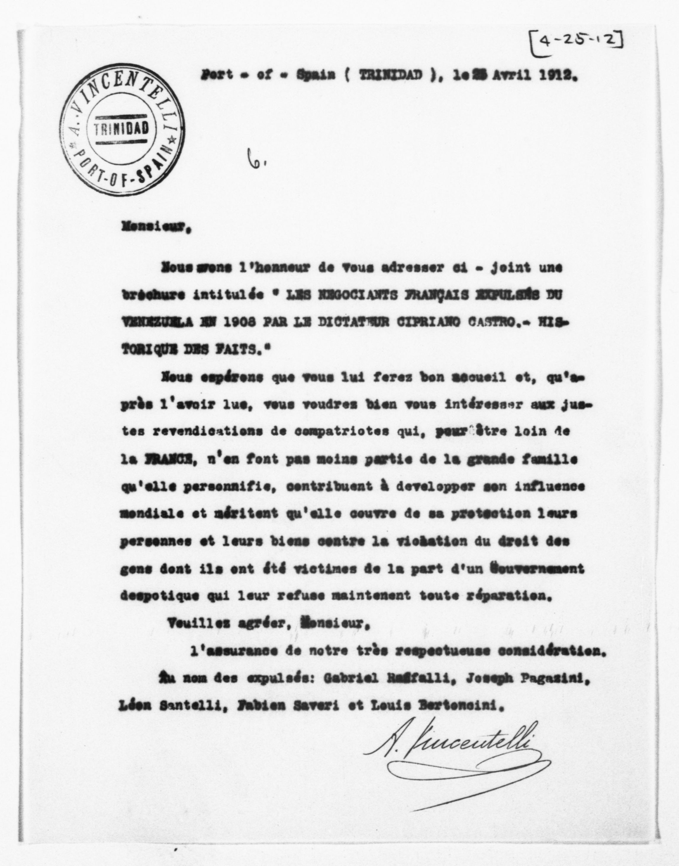 Scanned image of the current content page