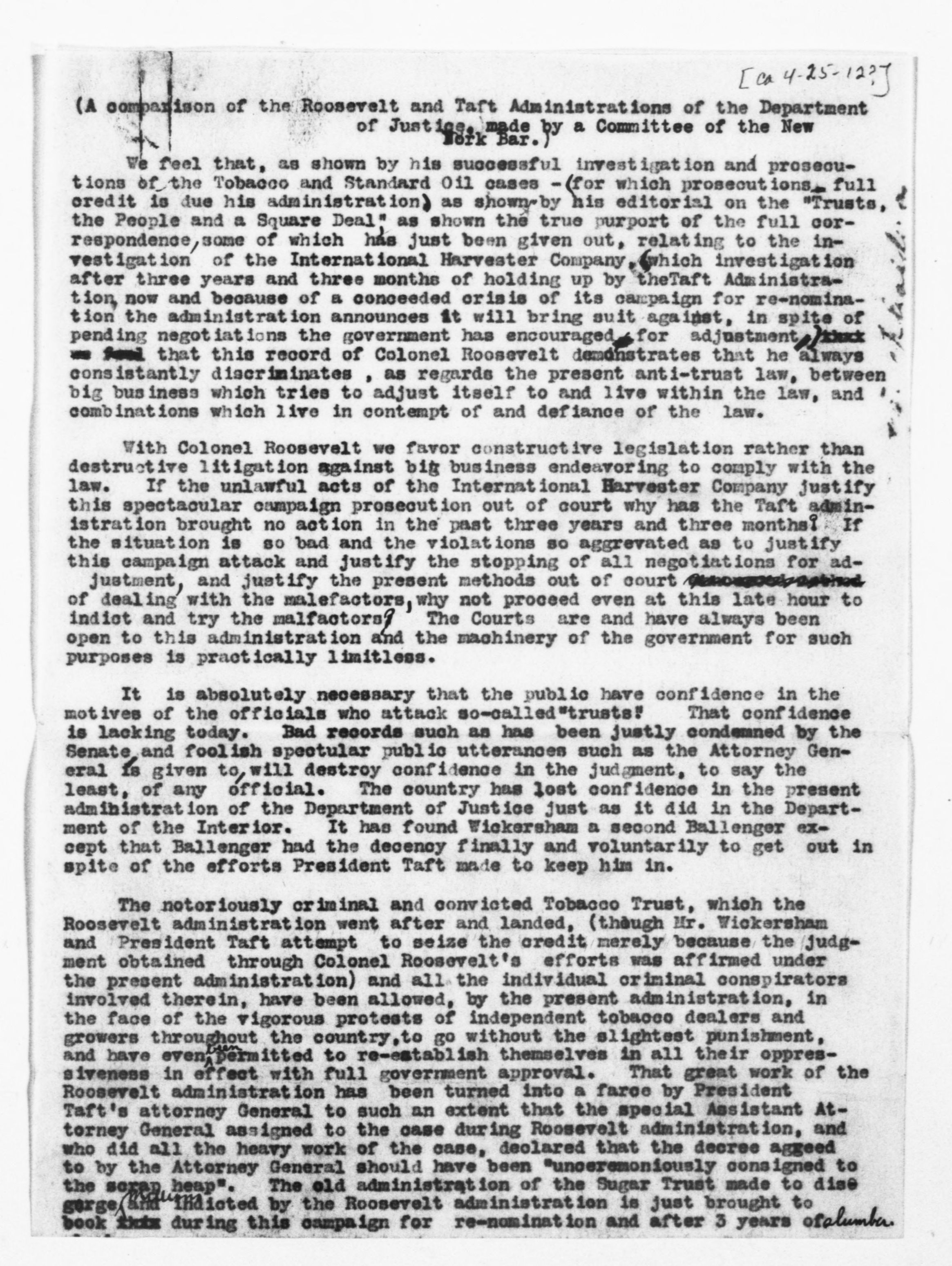 Scanned image of the current content page