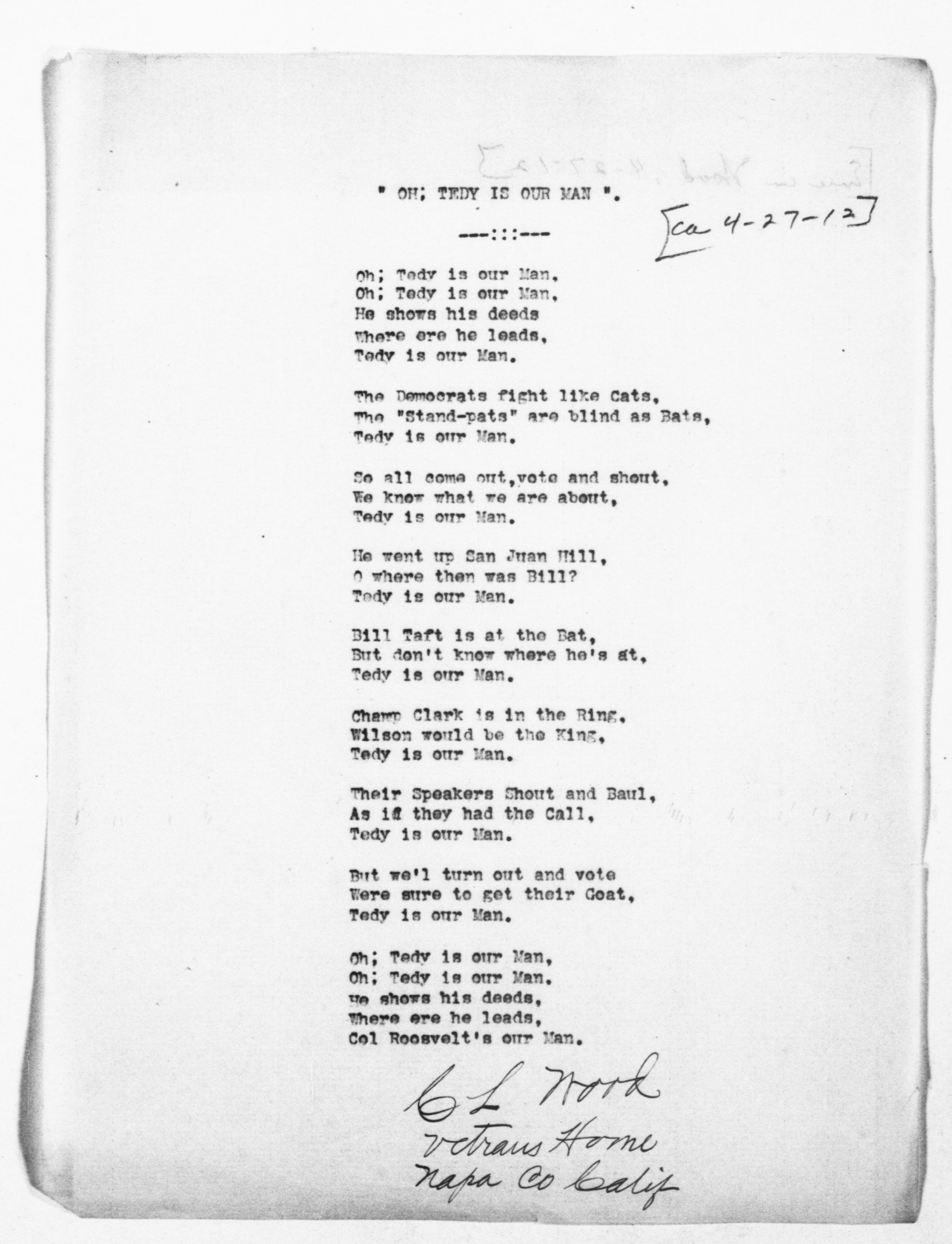 Scanned image of the current content page