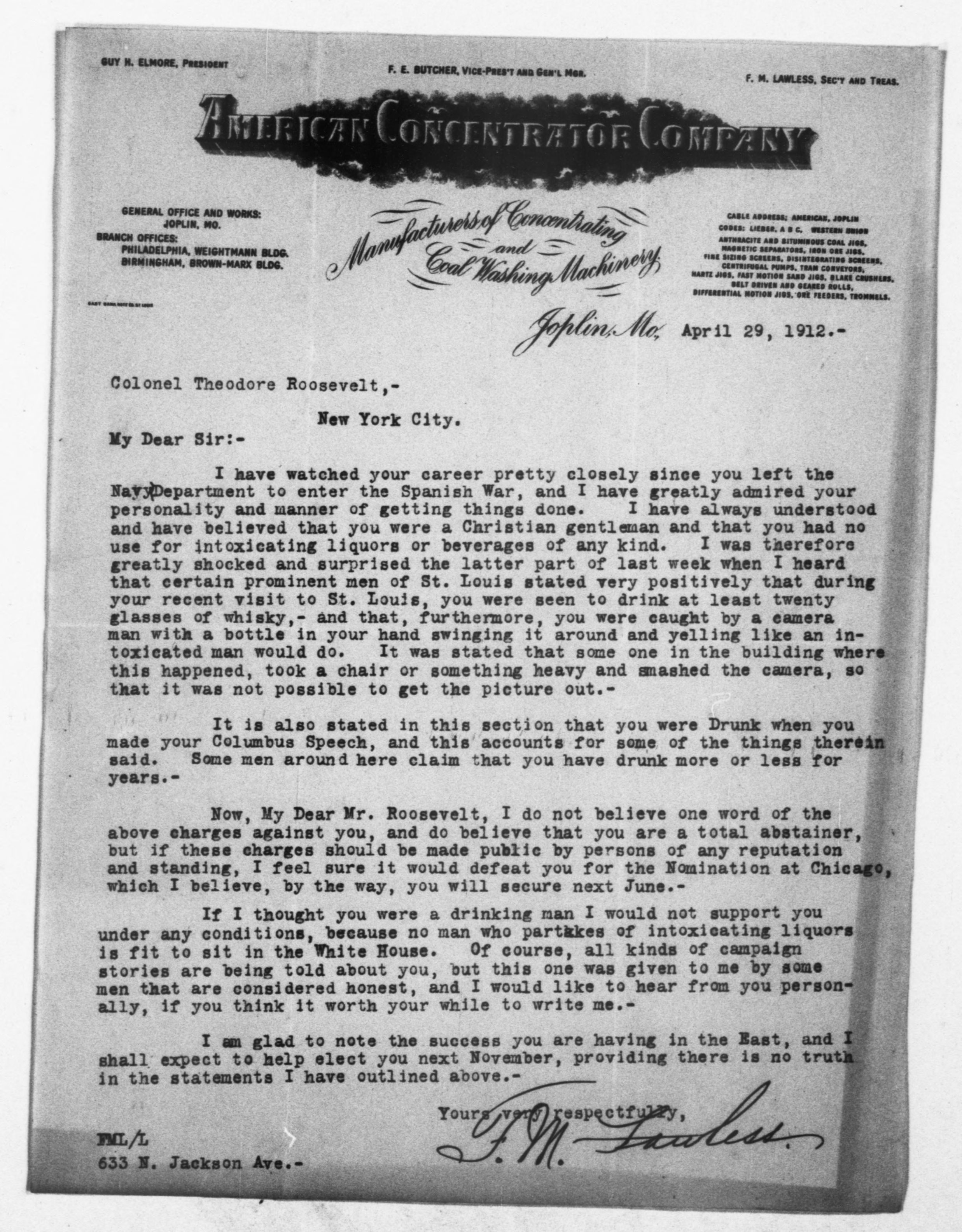 Scanned image of the current content page