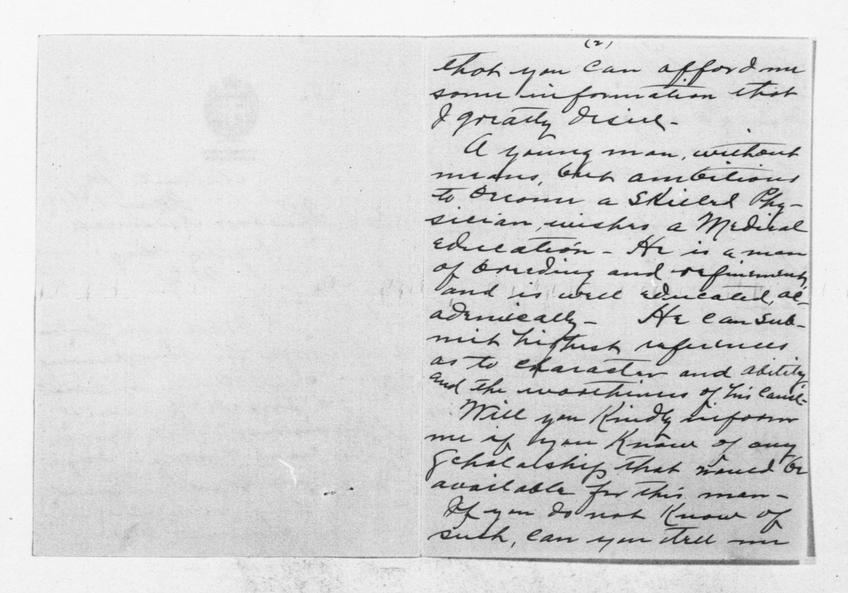 Scanned image of the current content page