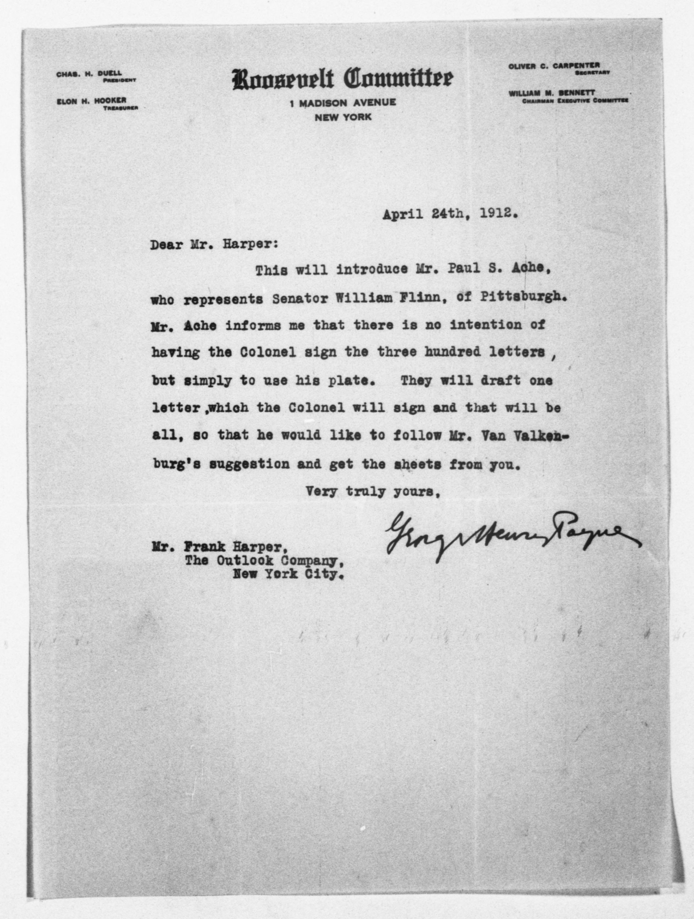 Scanned image of the current content page