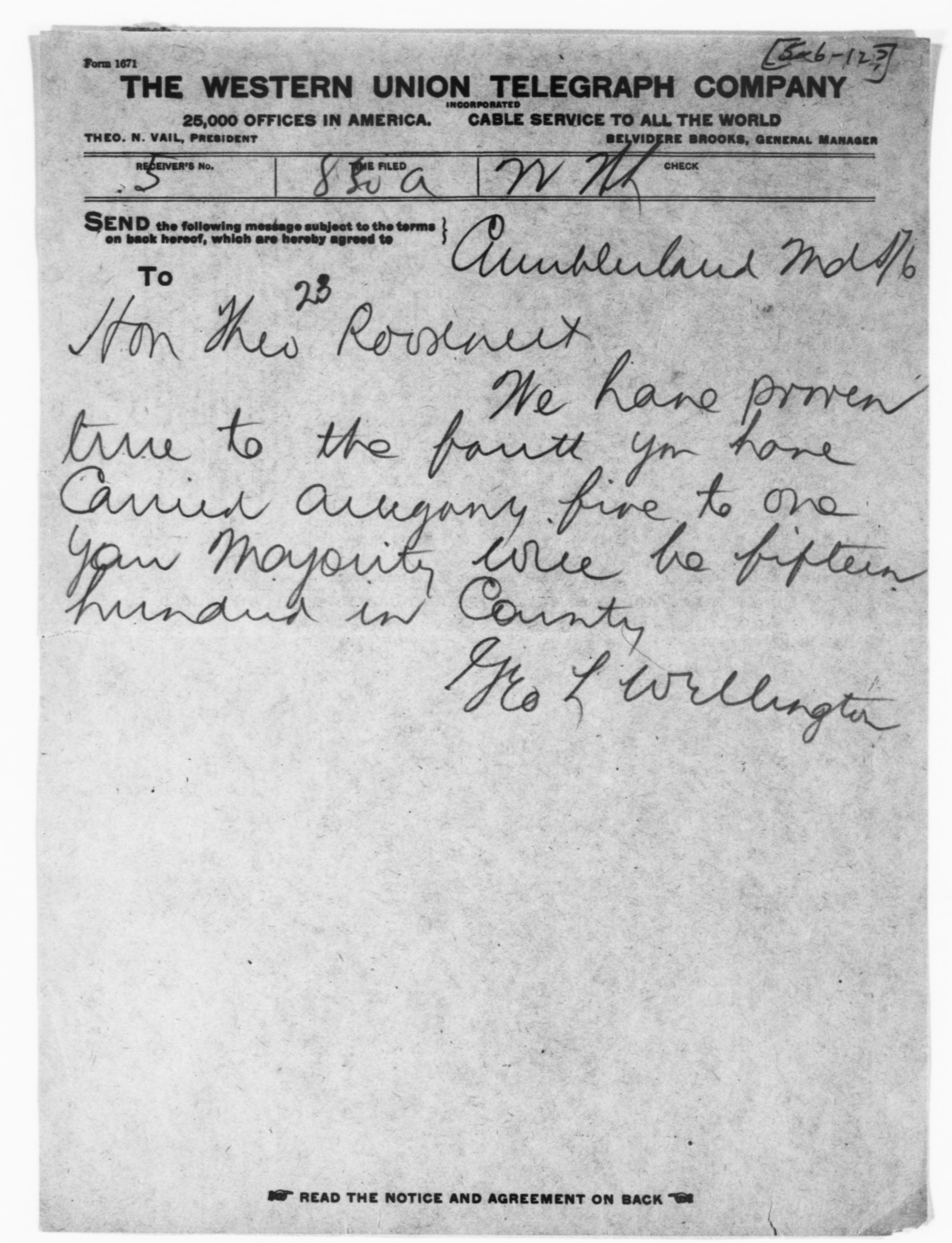 Scanned image of the current content page