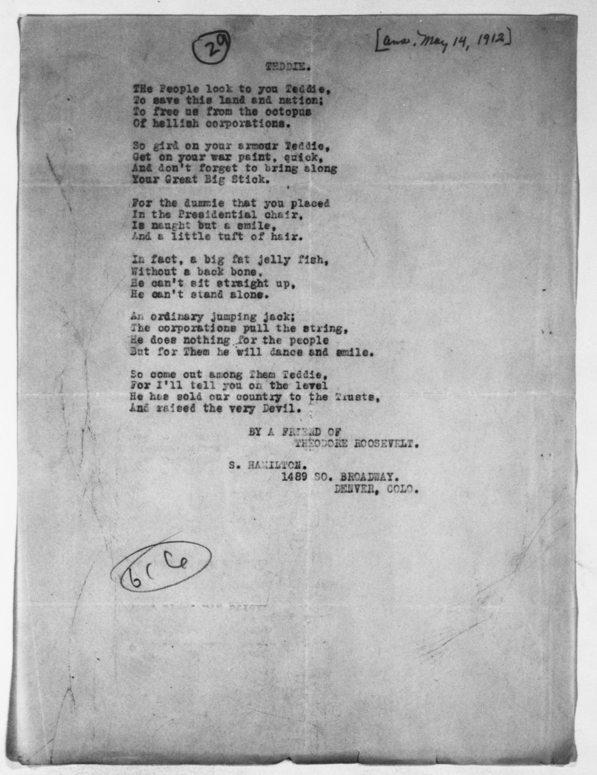 Scanned image of the current content page