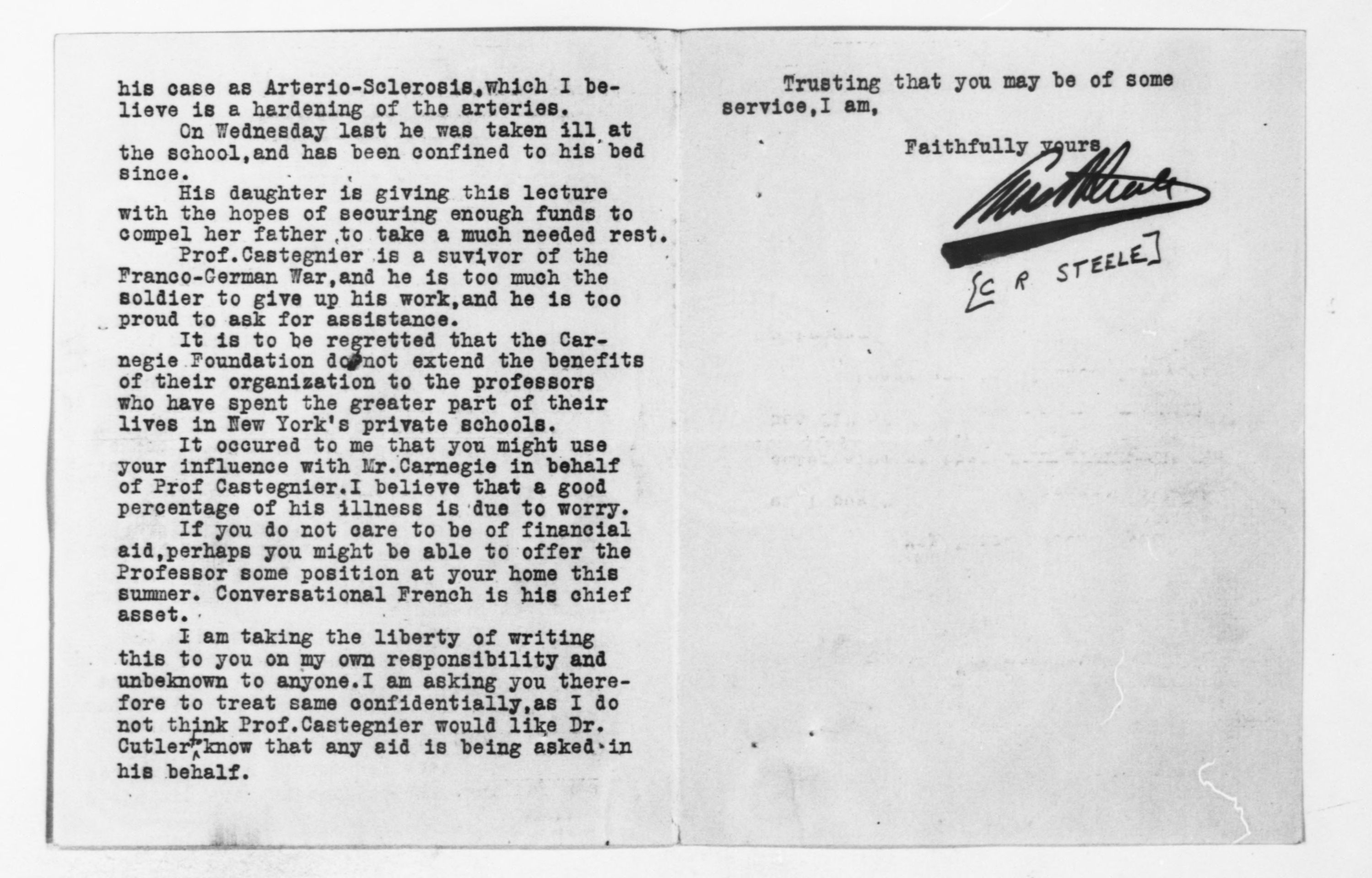 Scanned image of the current content page