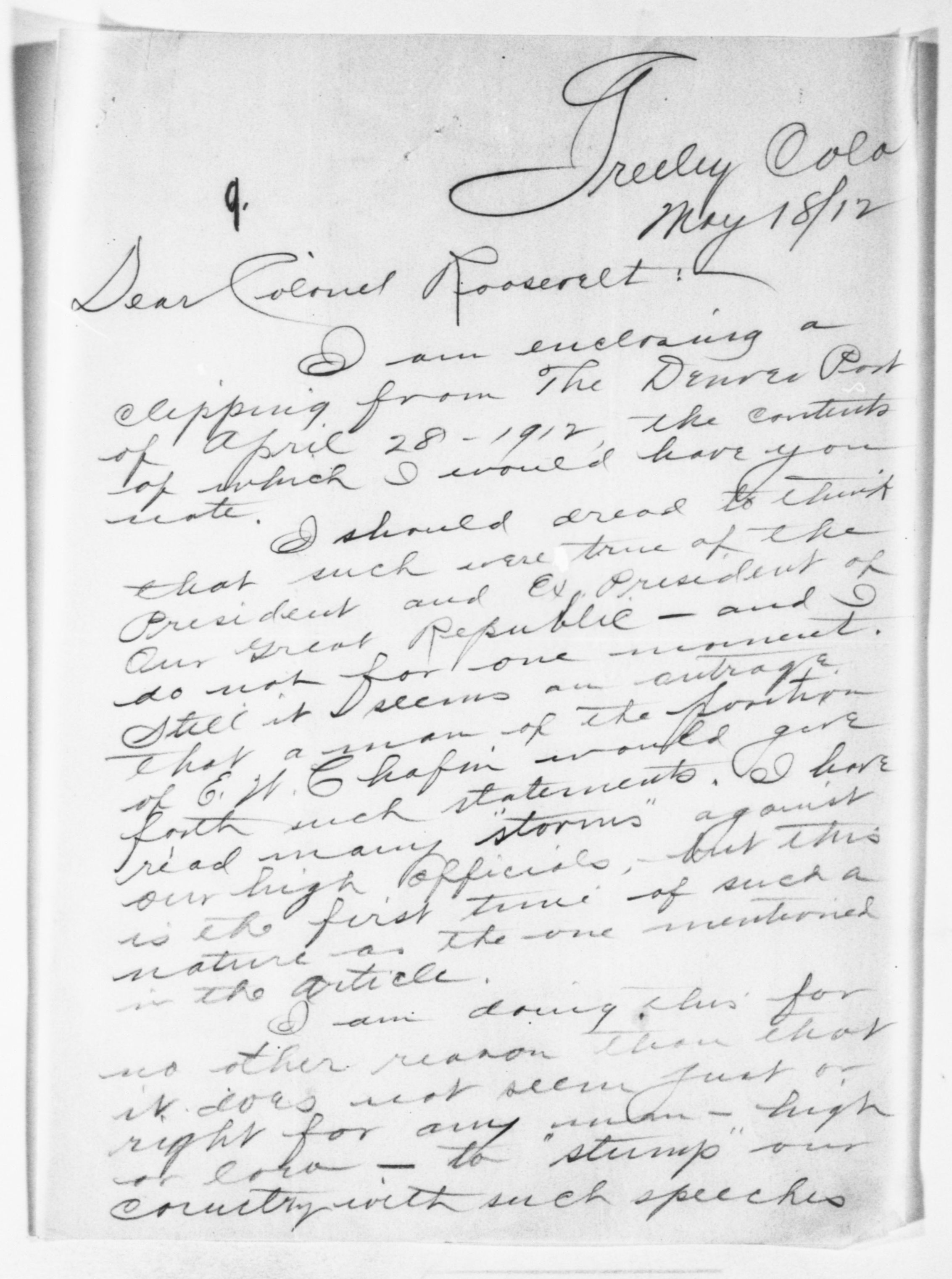 Scanned image of the current content page