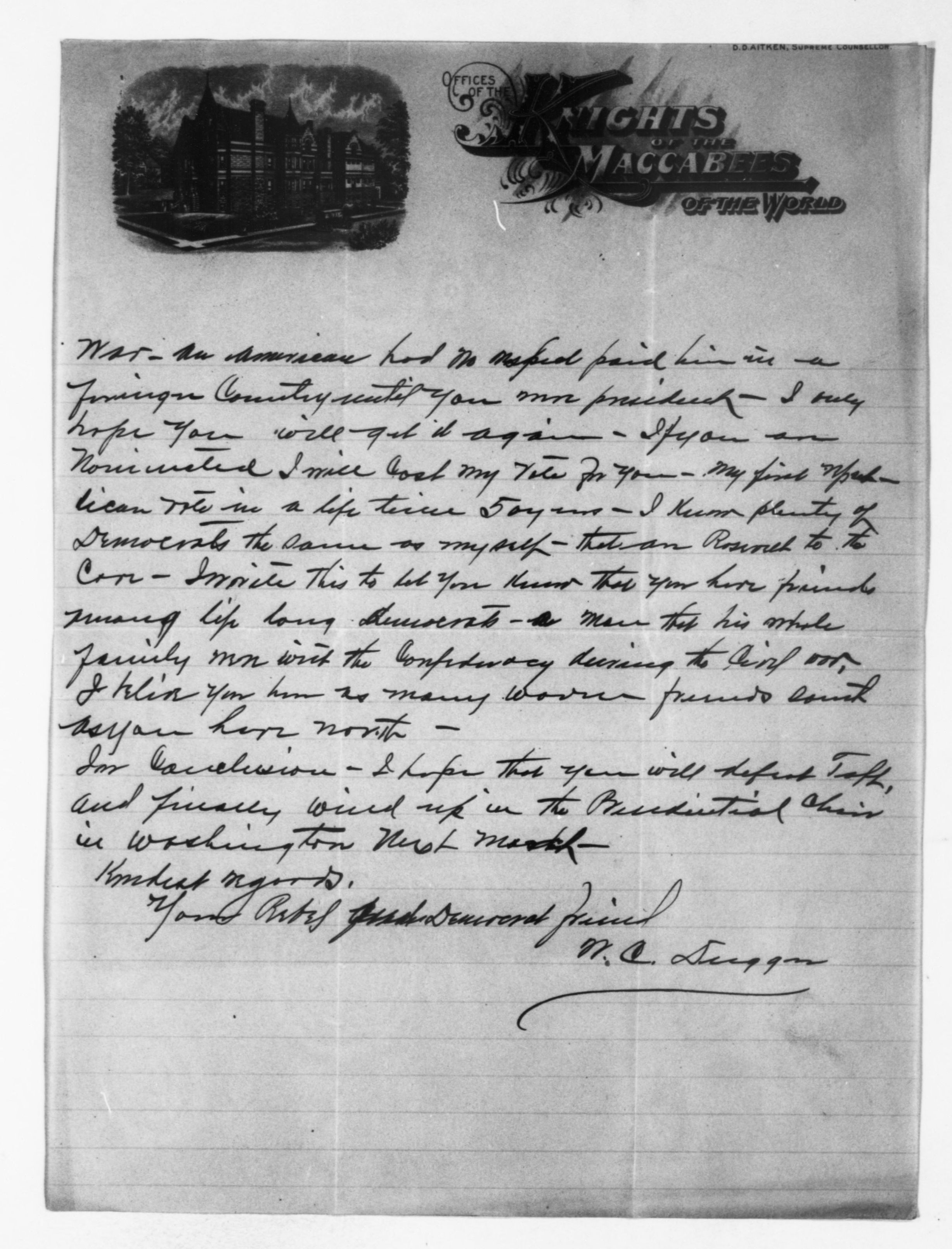 Scanned image of the current content page