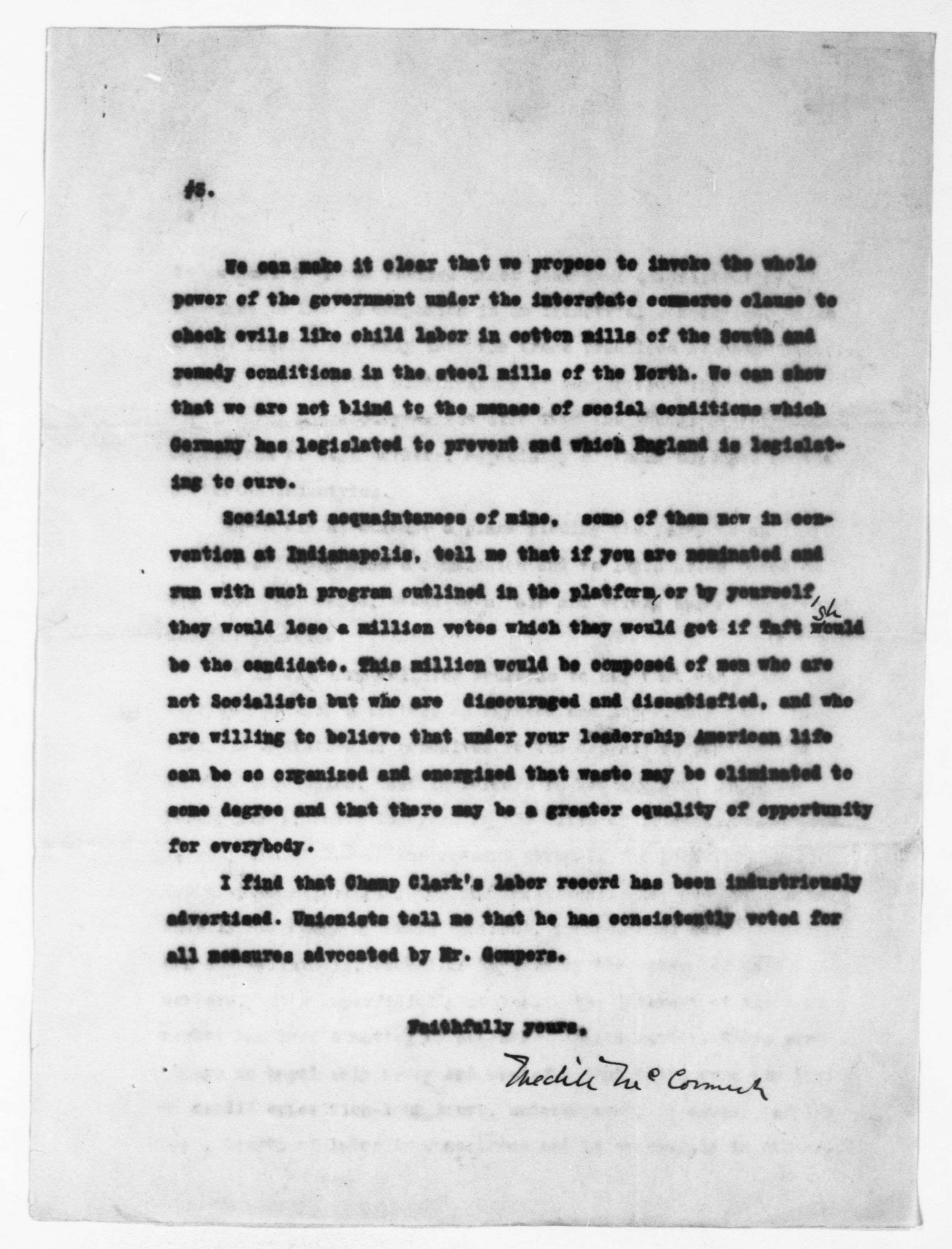 Scanned image of the current content page