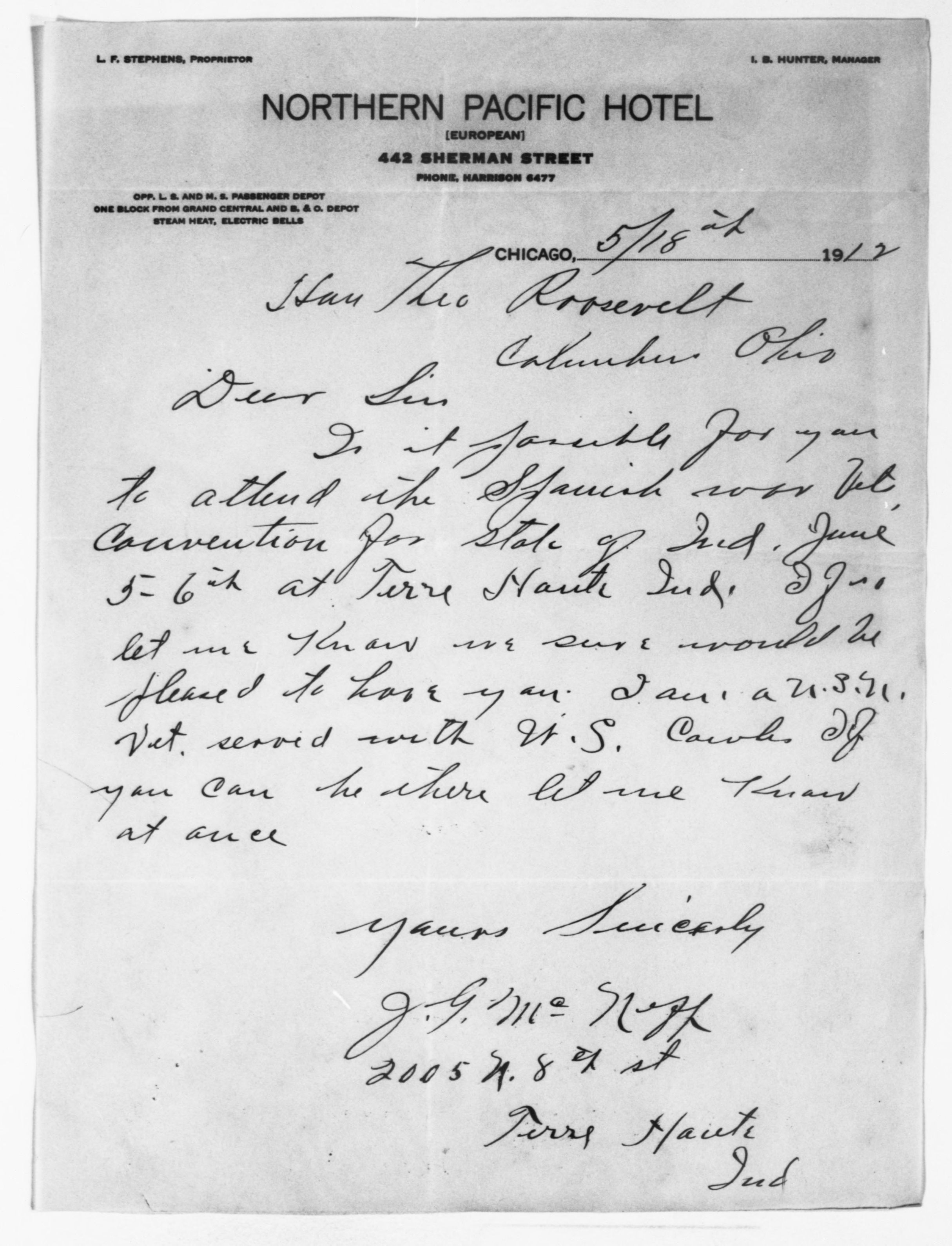 Scanned image of the current content page