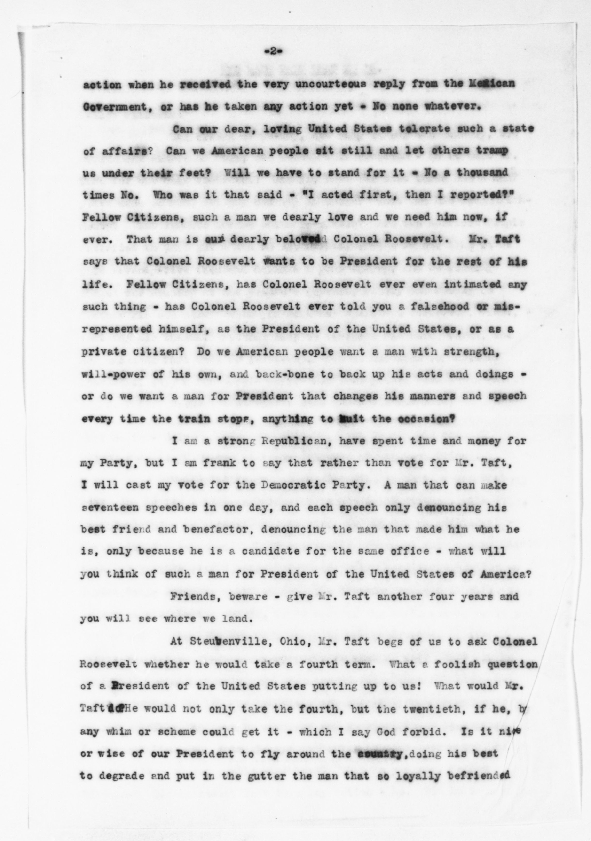 Scanned image of the current content page