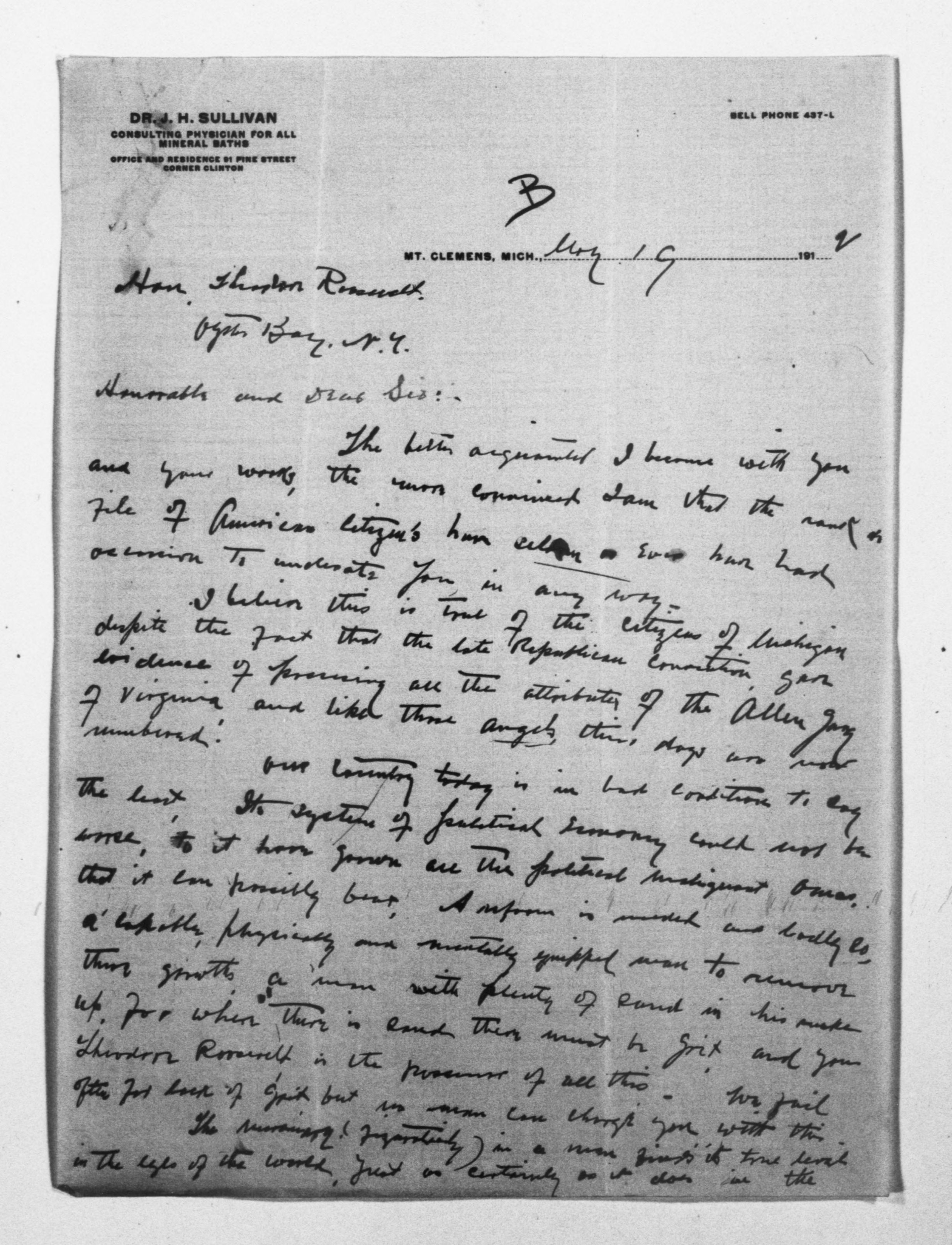 Scanned image of the current content page