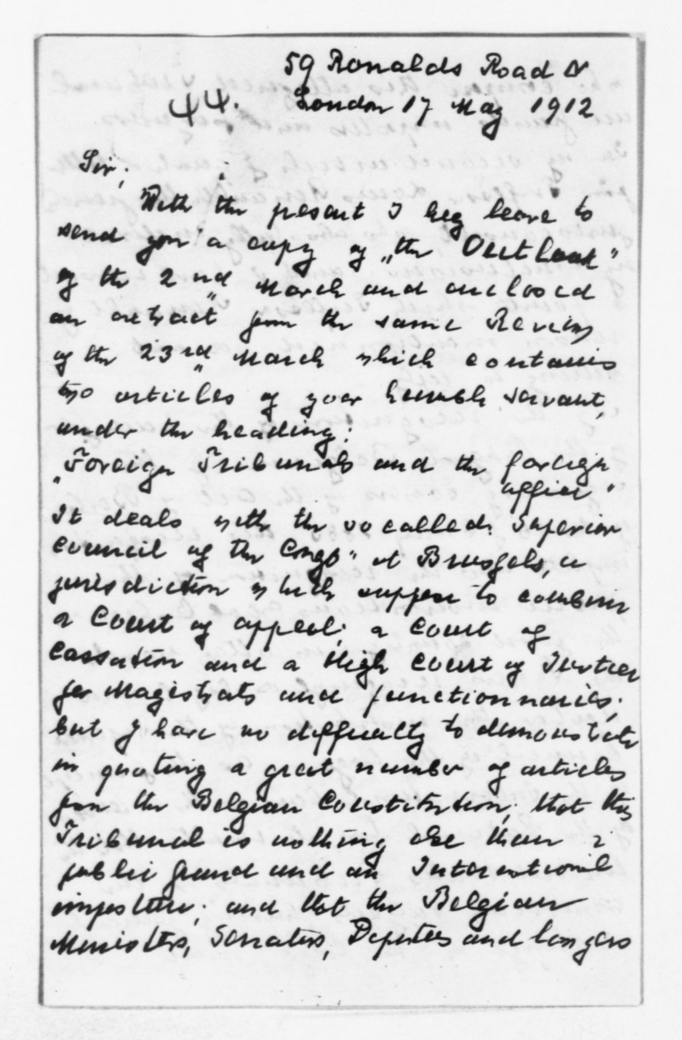 Scanned image of the current content page