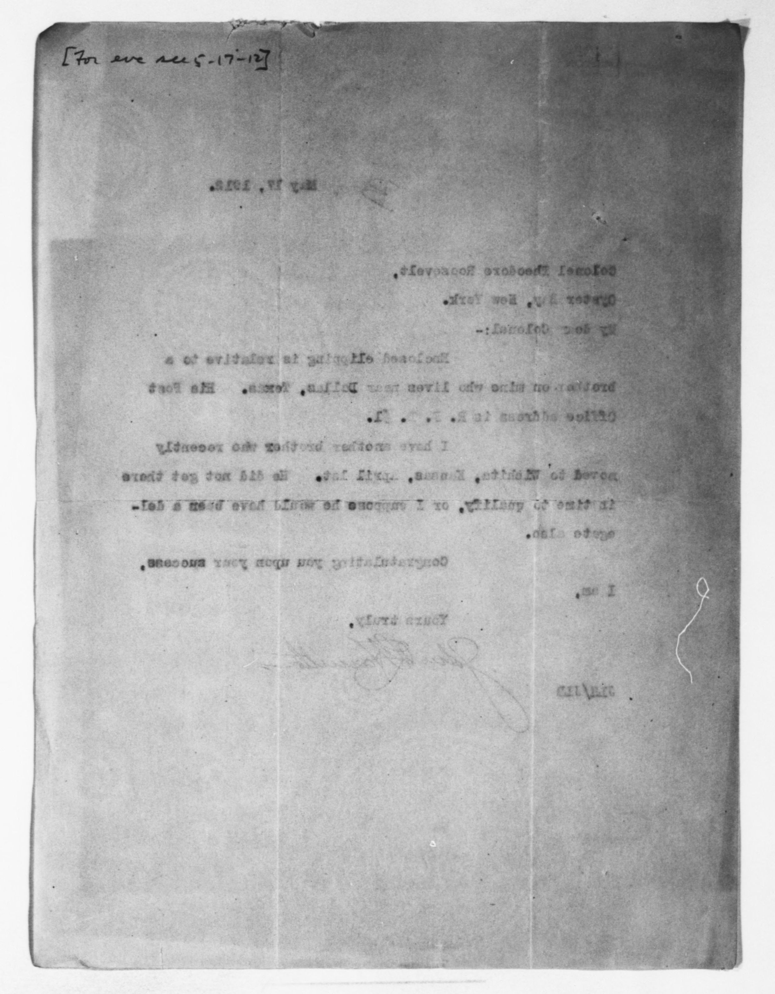 Scanned image of the current content page