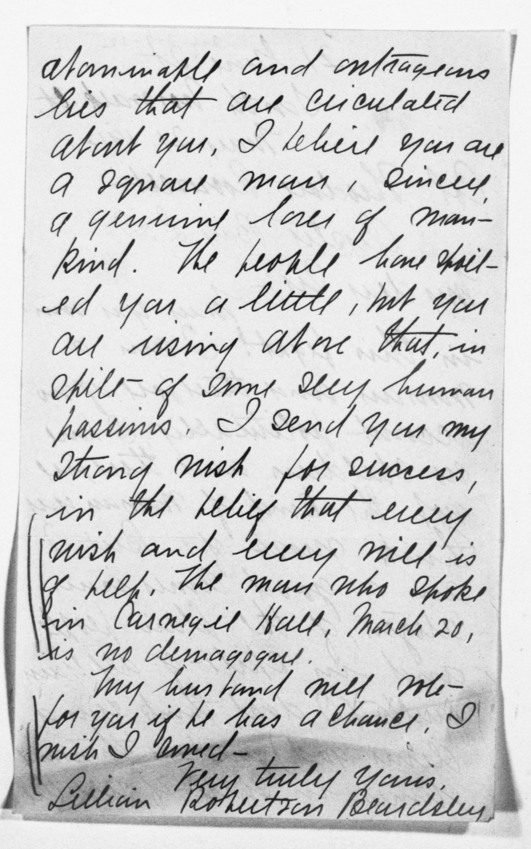 Scanned image of the current content page