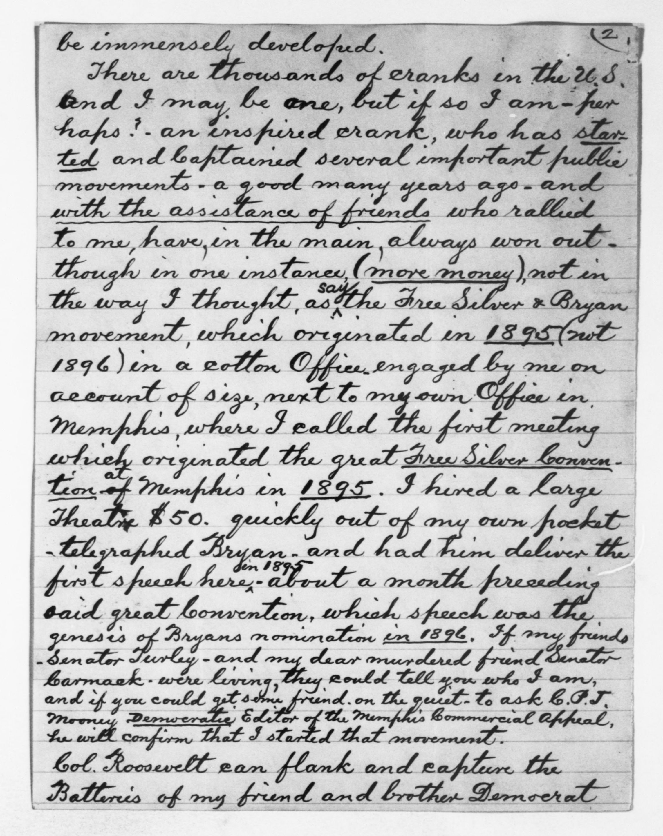 Scanned image of the current content page