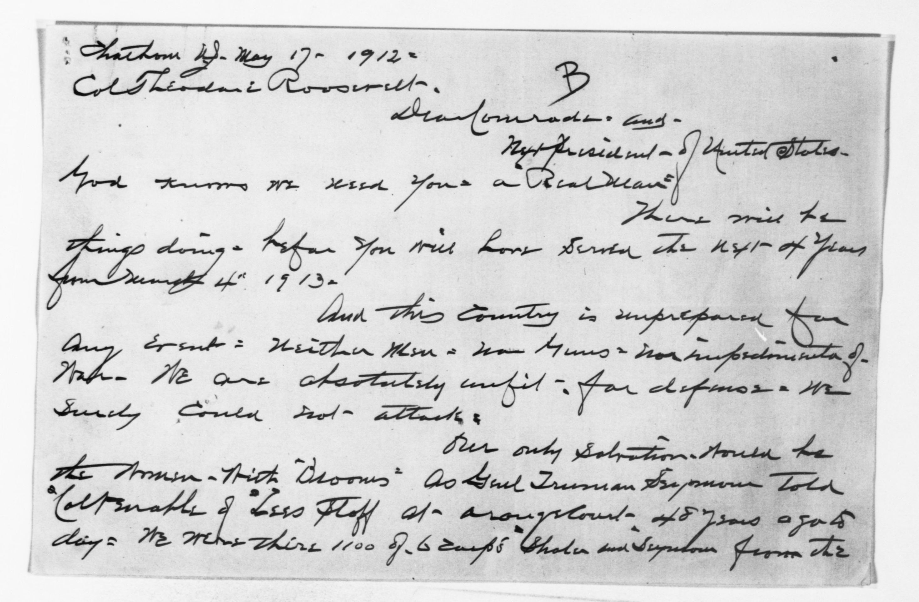 Scanned image of the current content page