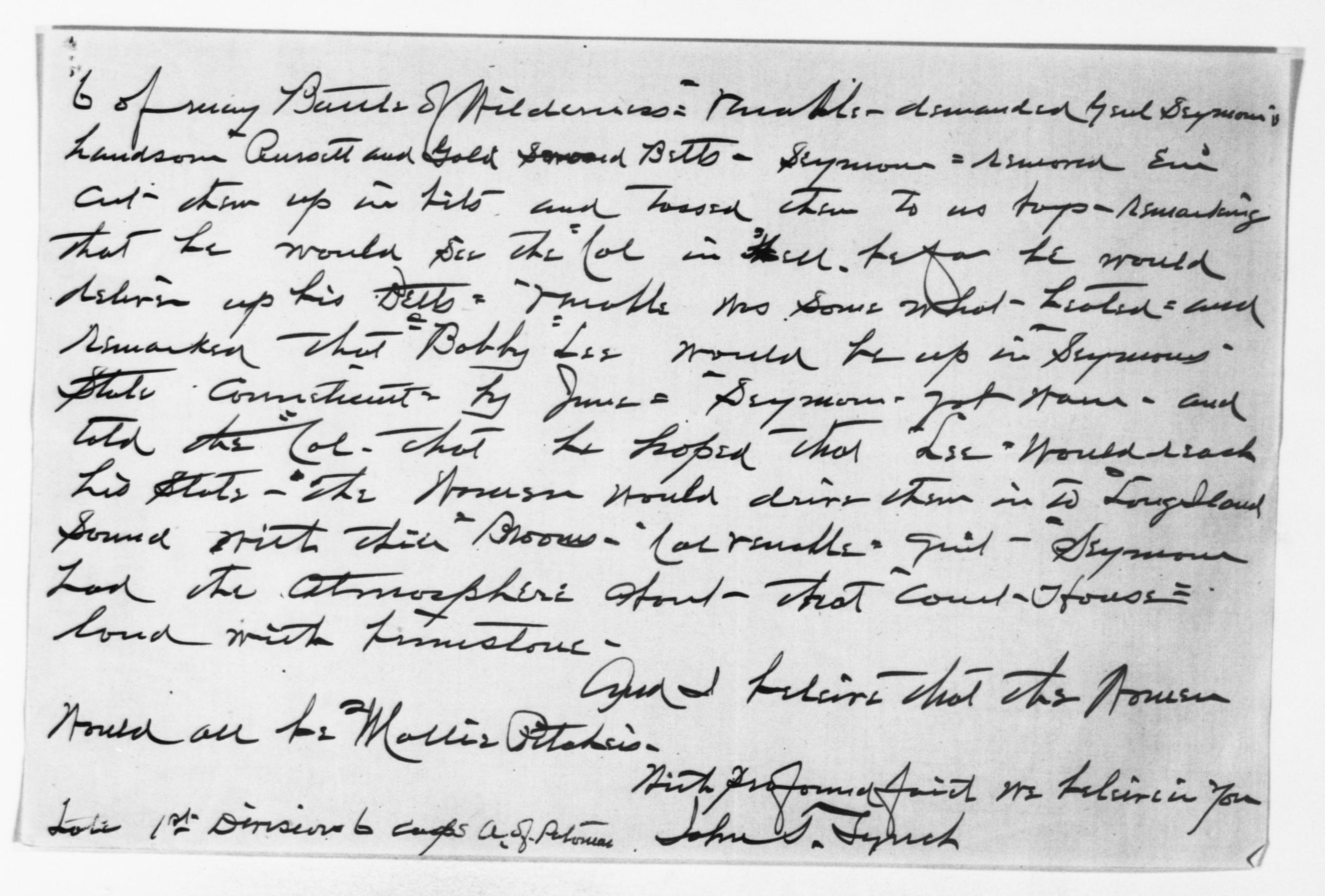 Scanned image of the current content page