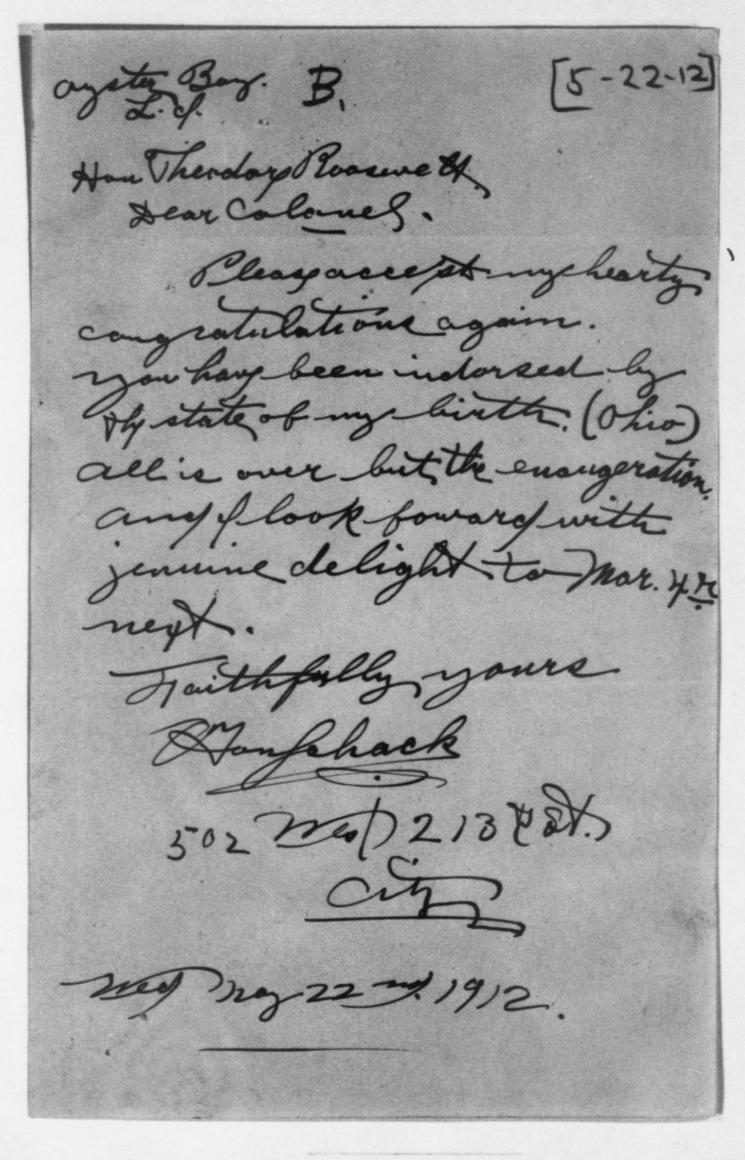 Scanned image of the current content page