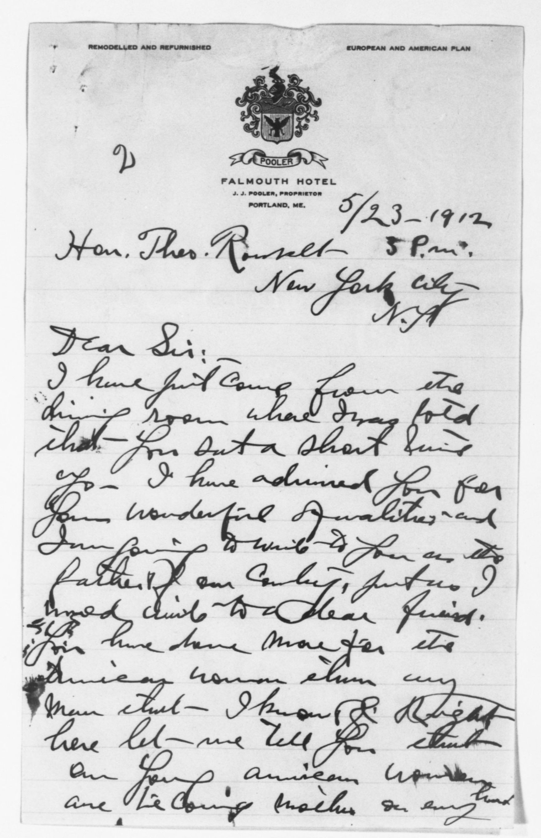 Scanned image of the current content page