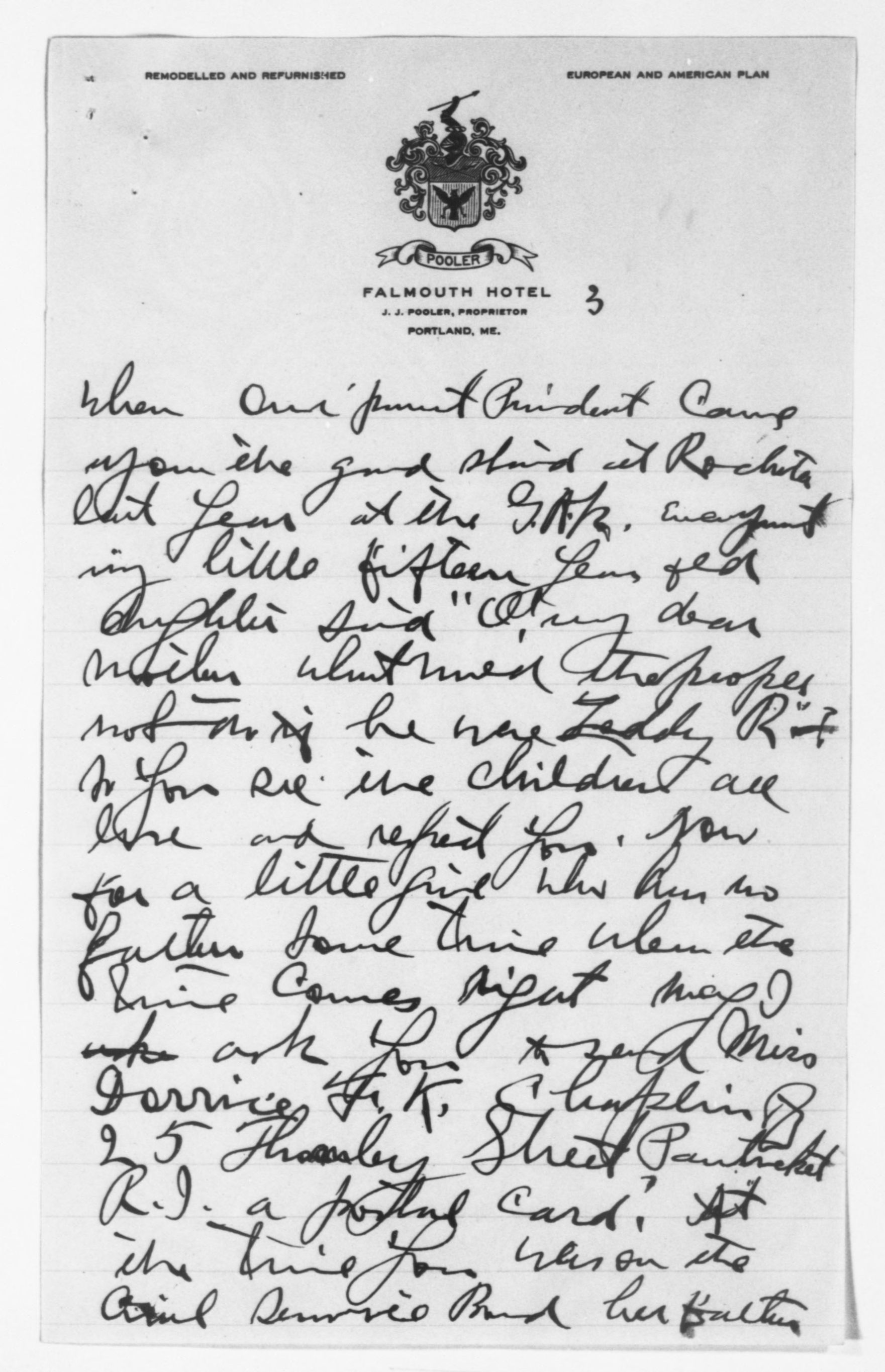 Scanned image of the current content page