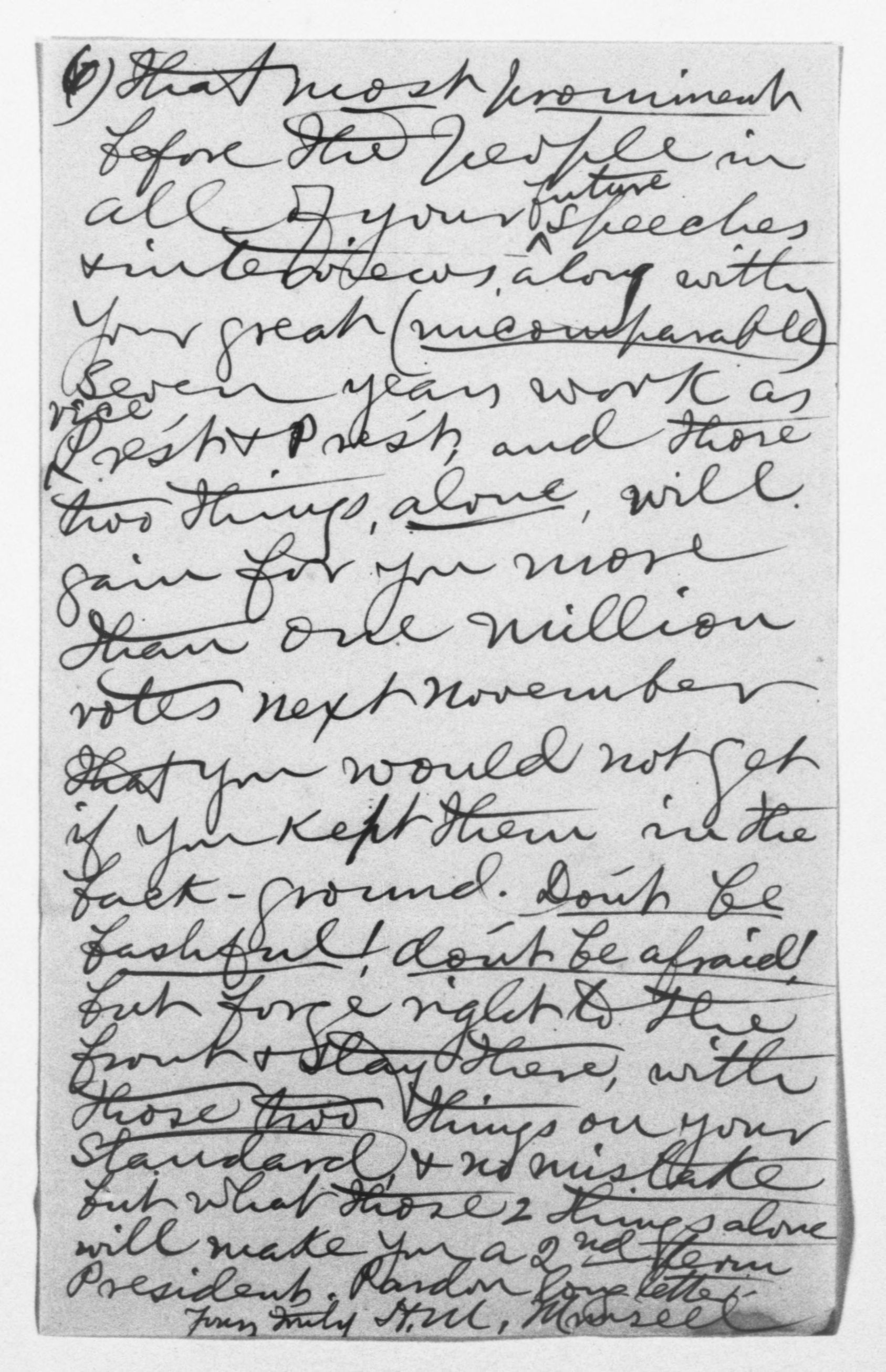 Scanned image of the current content page