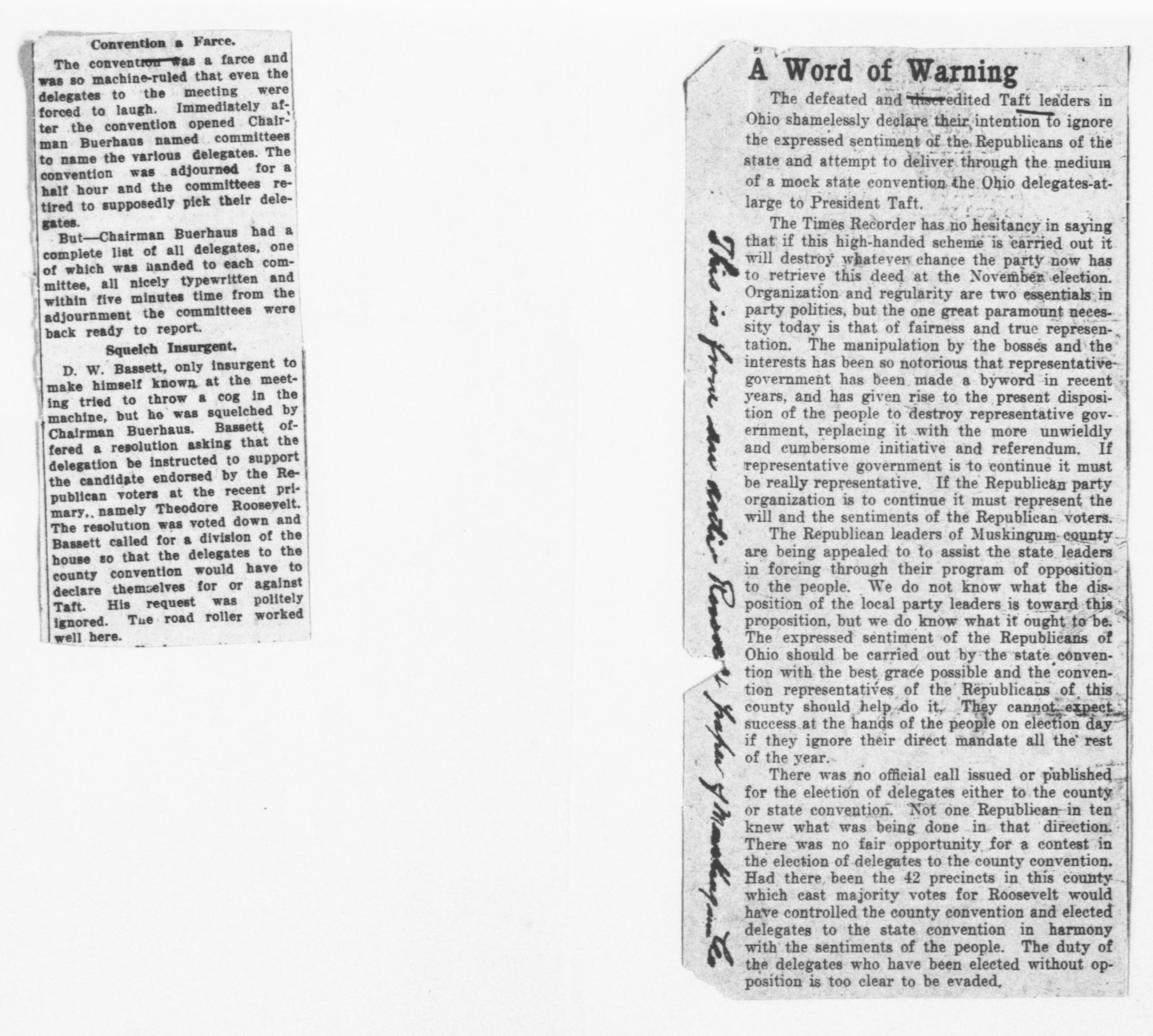 Scanned image of the current content page
