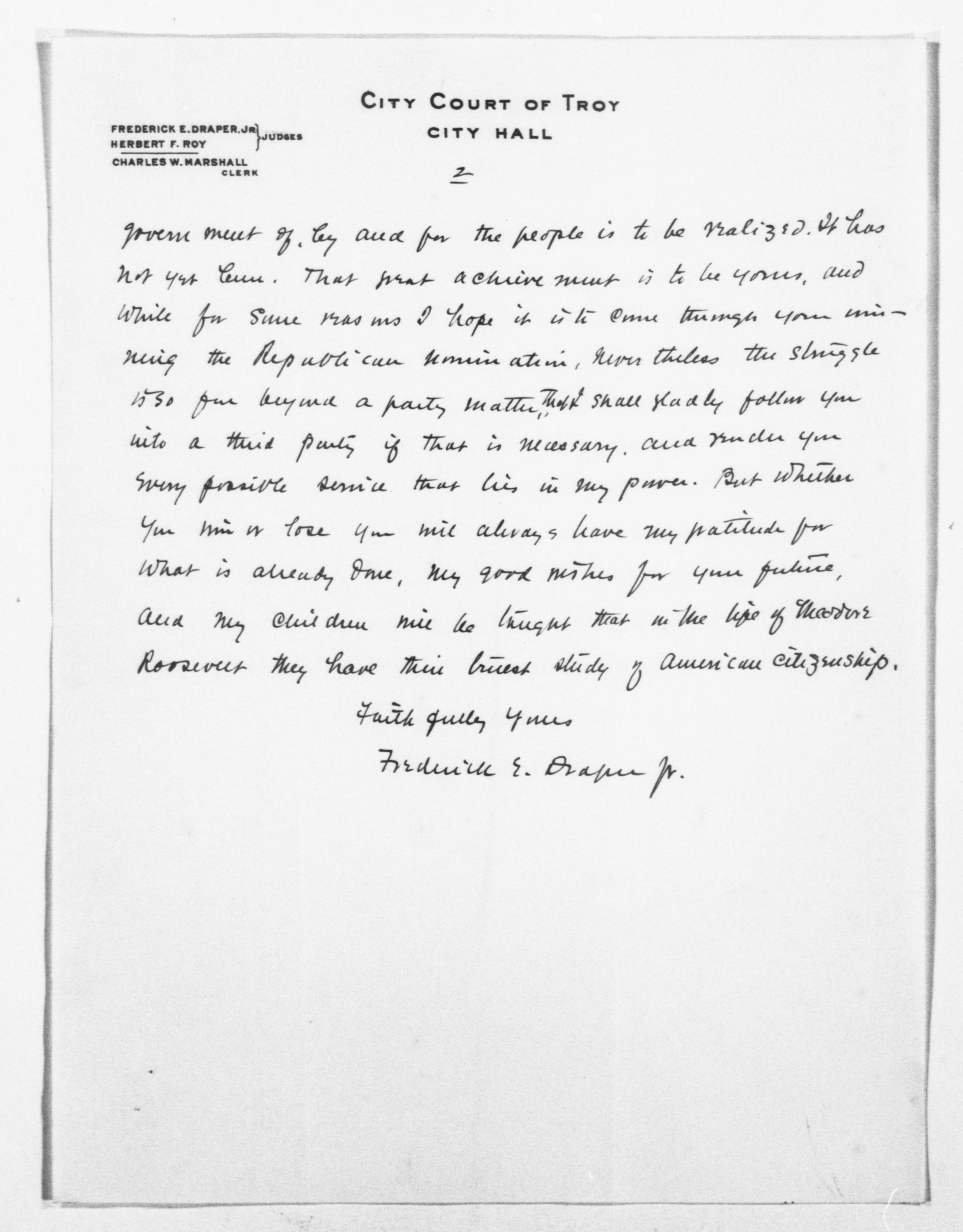 Scanned image of the current content page