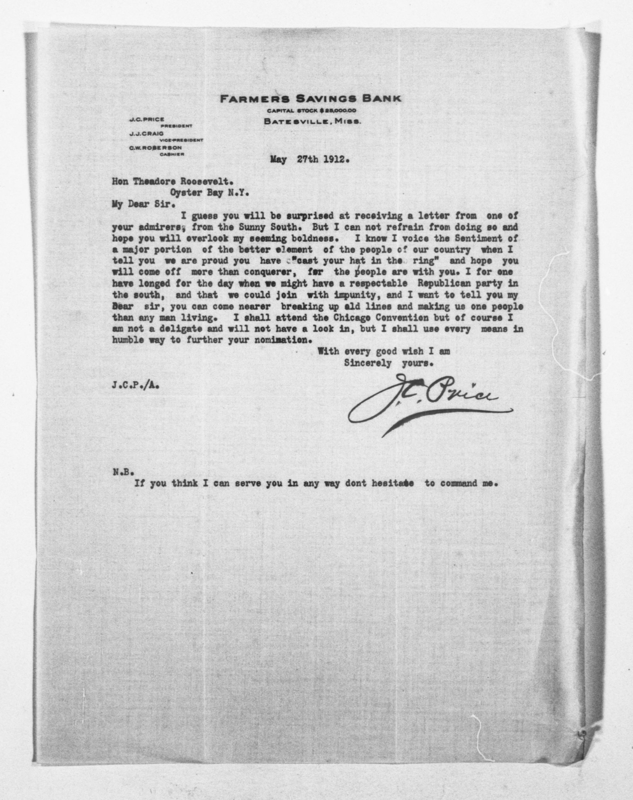 Scanned image of the current content page