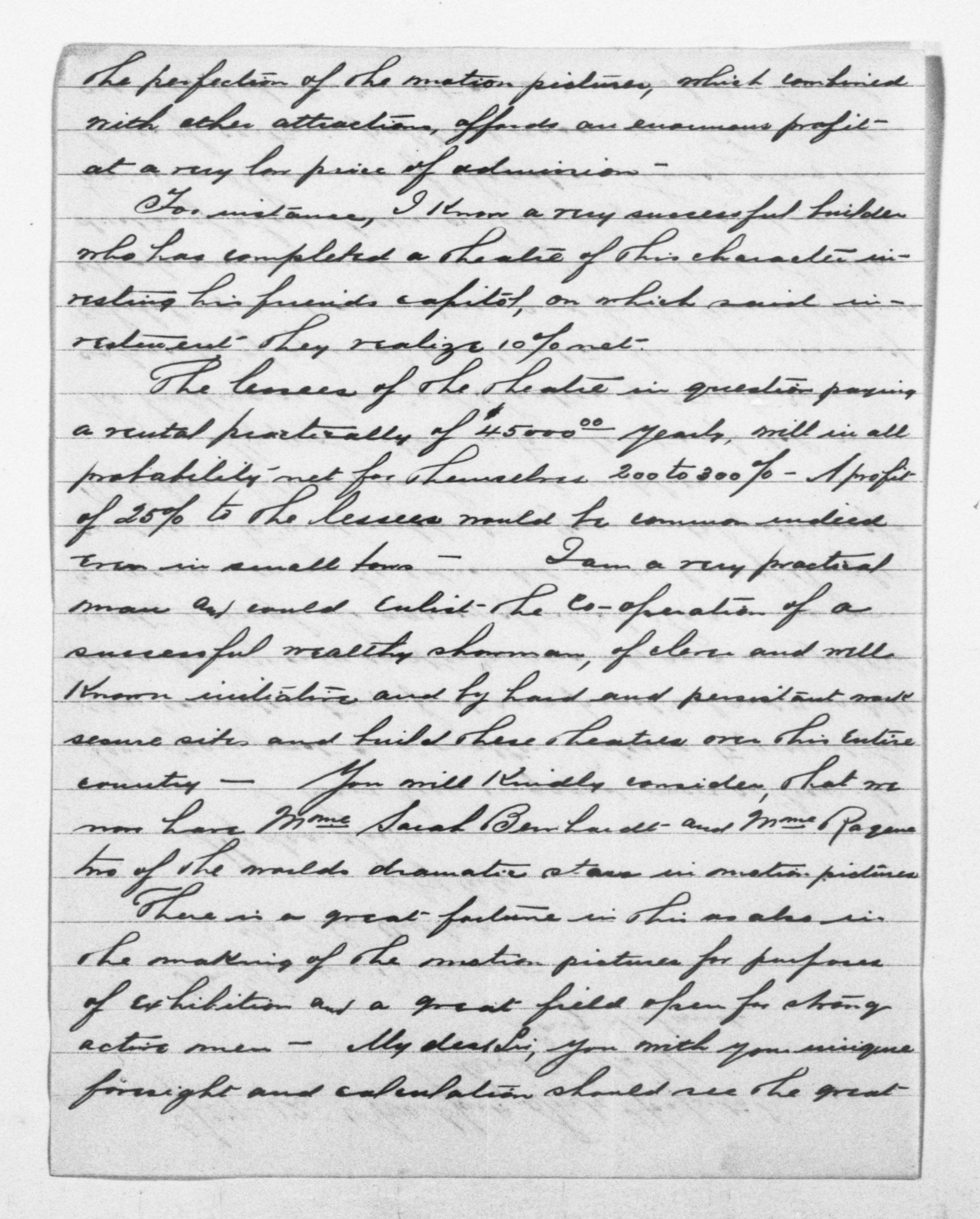 Scanned image of the current content page