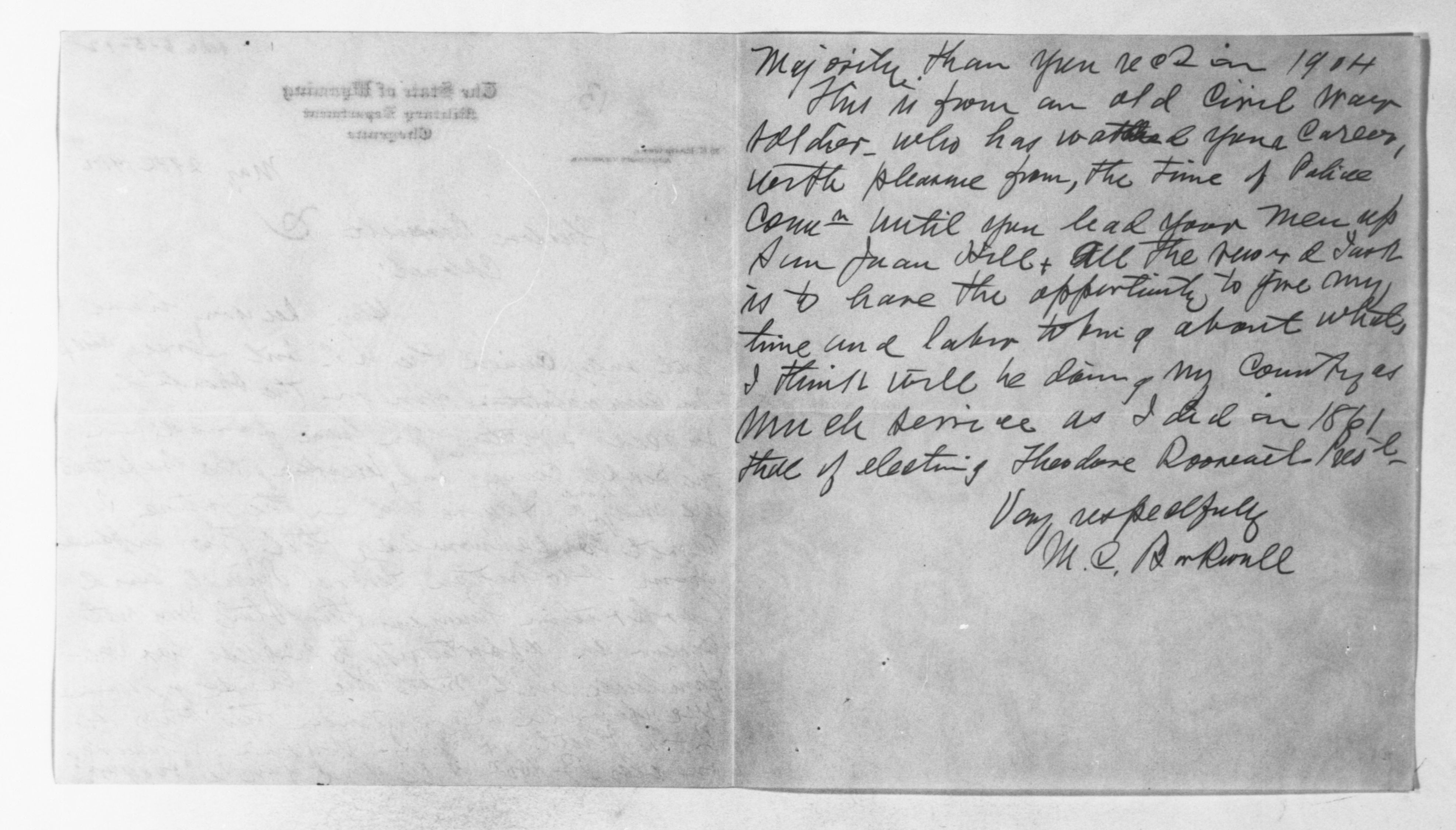 Scanned image of the current content page