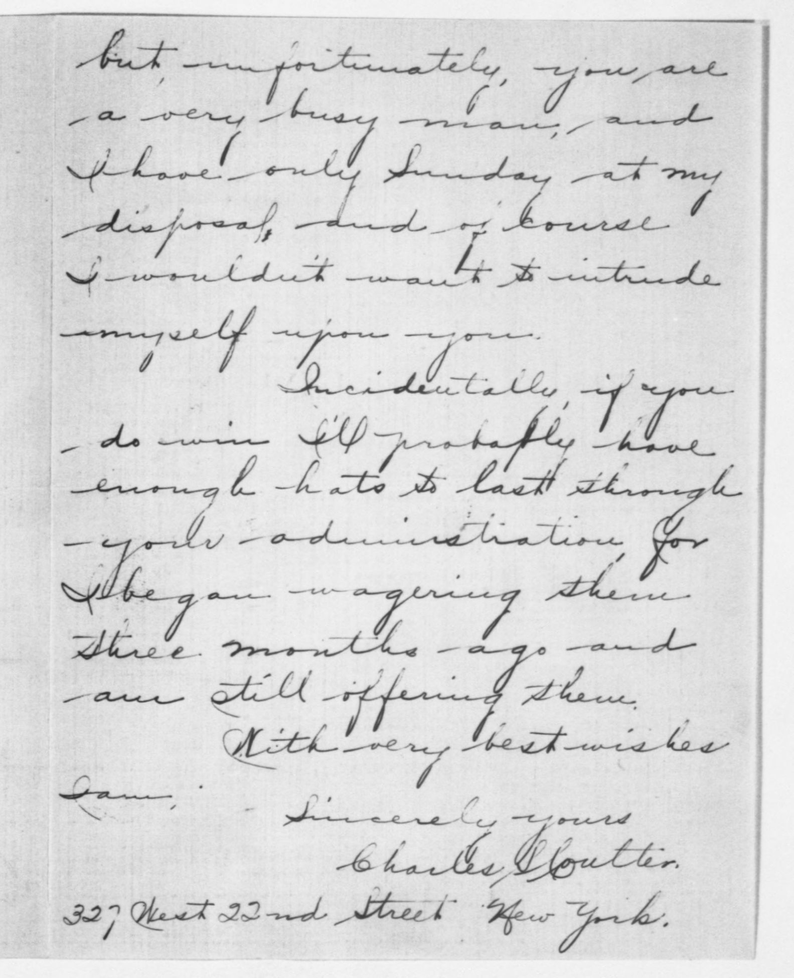 Scanned image of the current content page