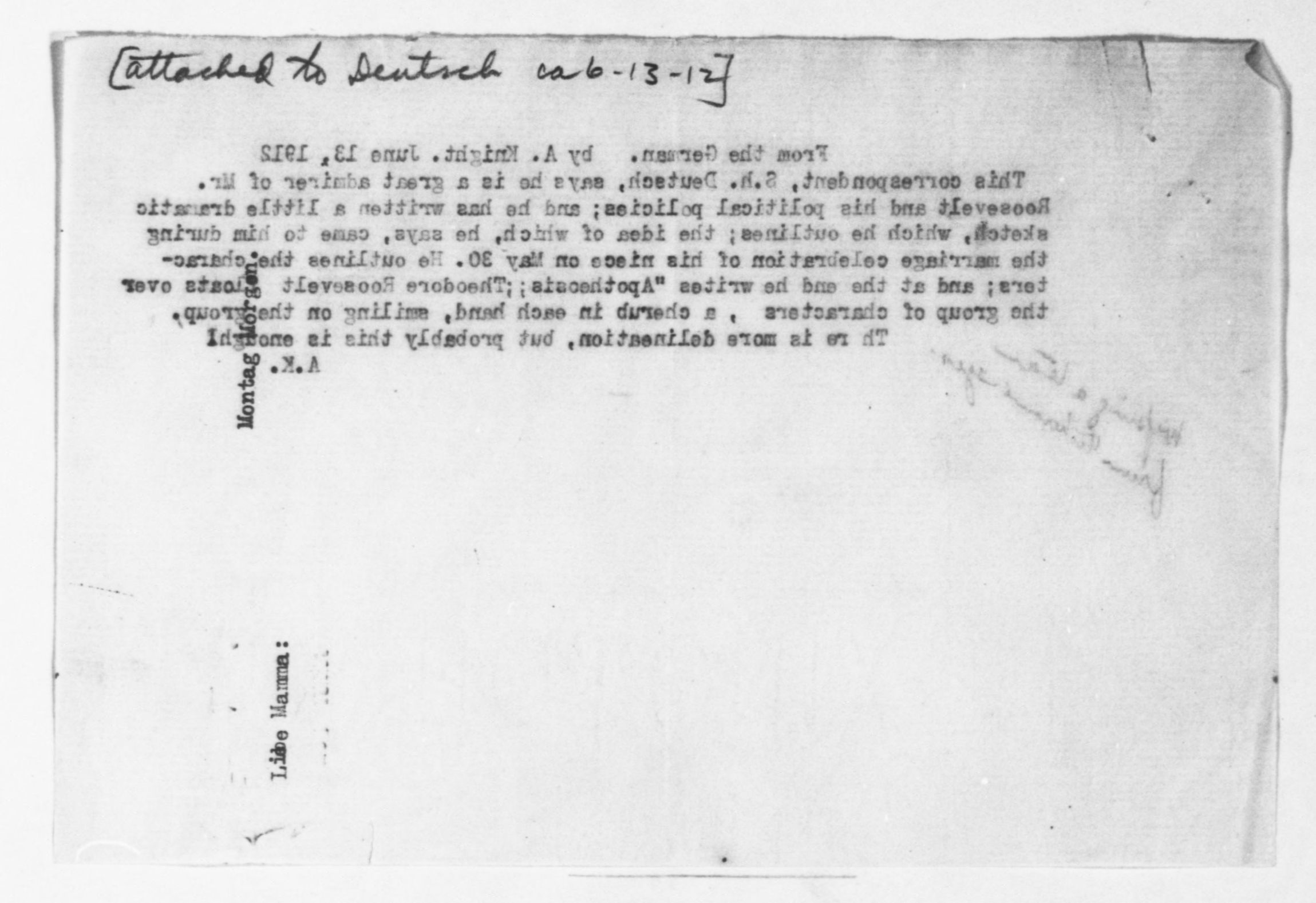 Scanned image of the current content page