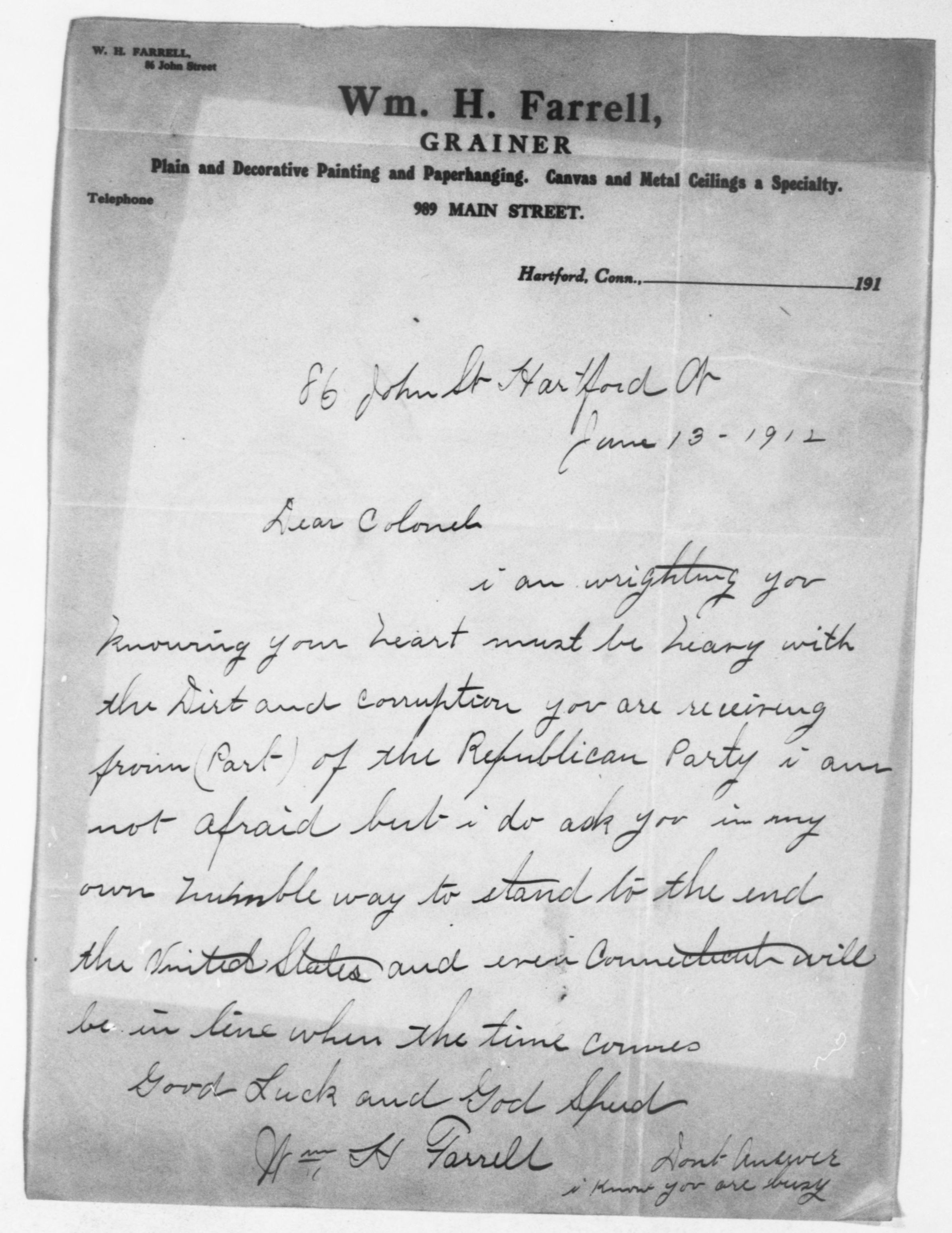 Scanned image of the current content page