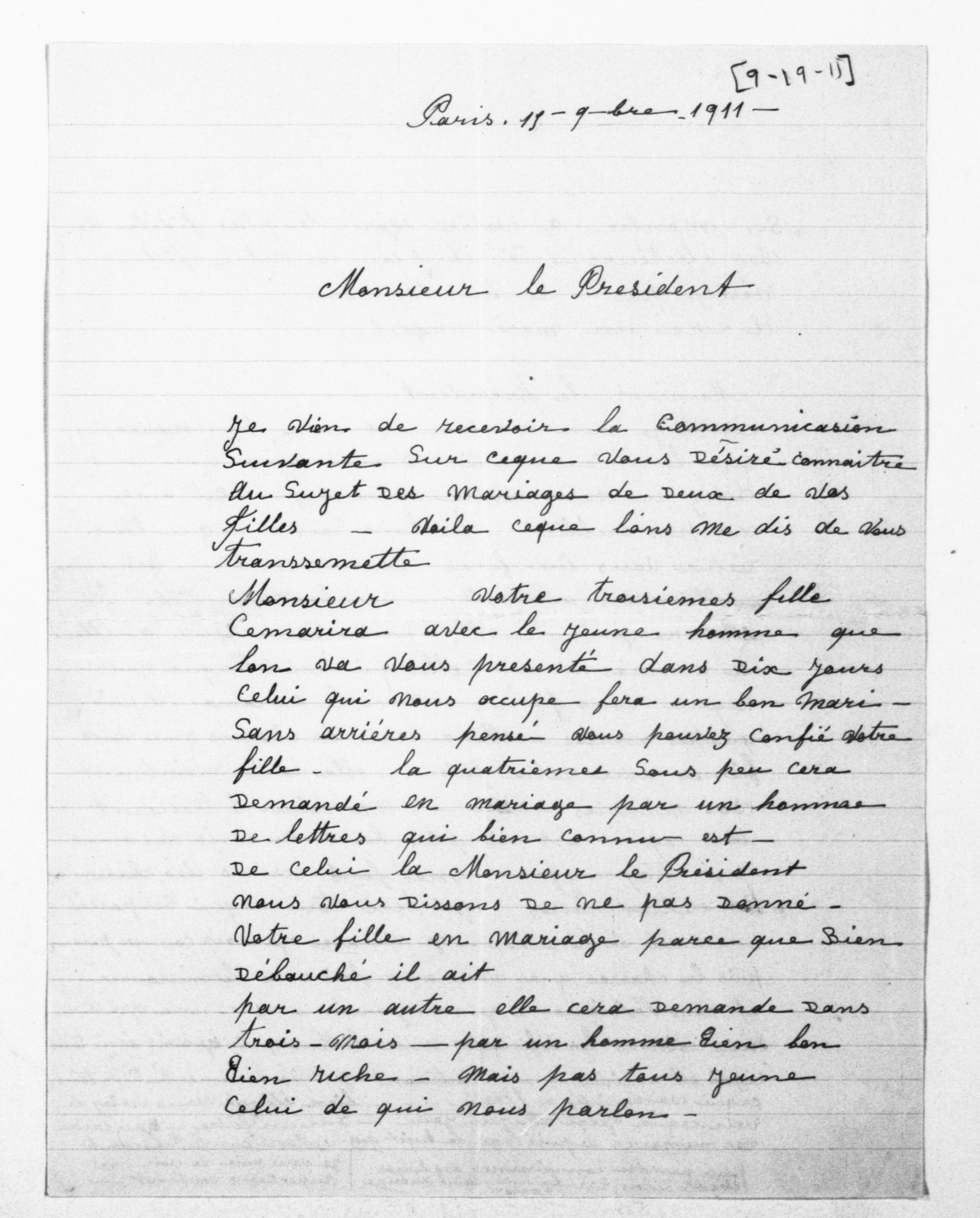 Scanned image of the current content page