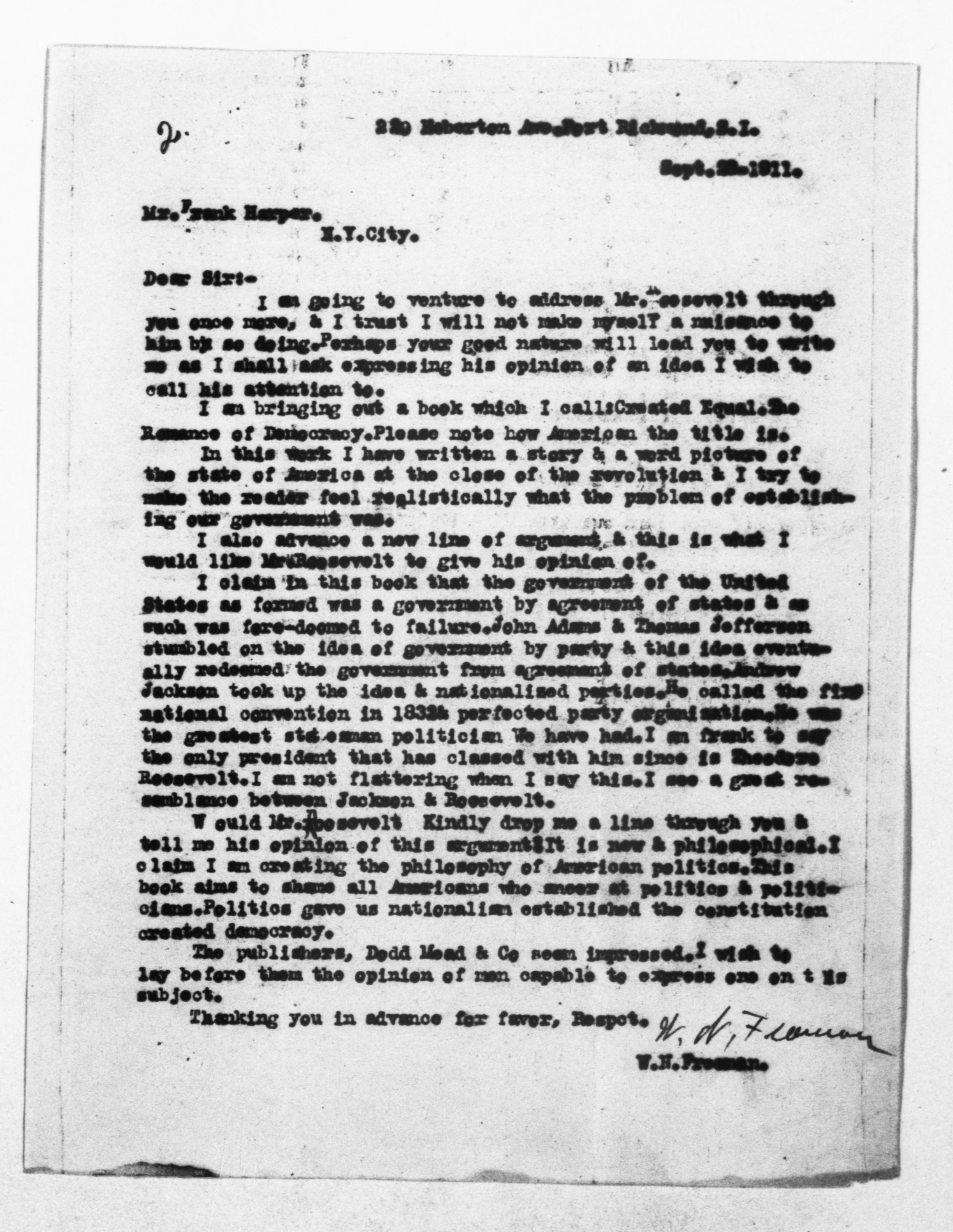 Scanned image of the current content page