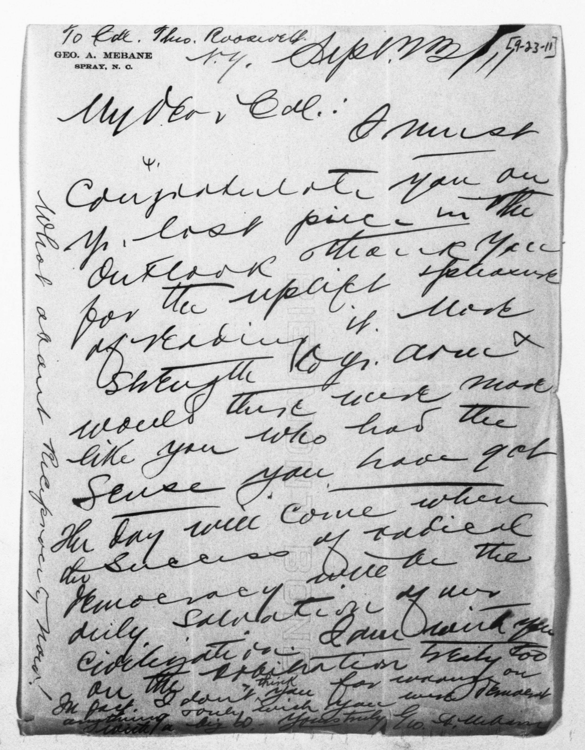 Scanned image of the current content page