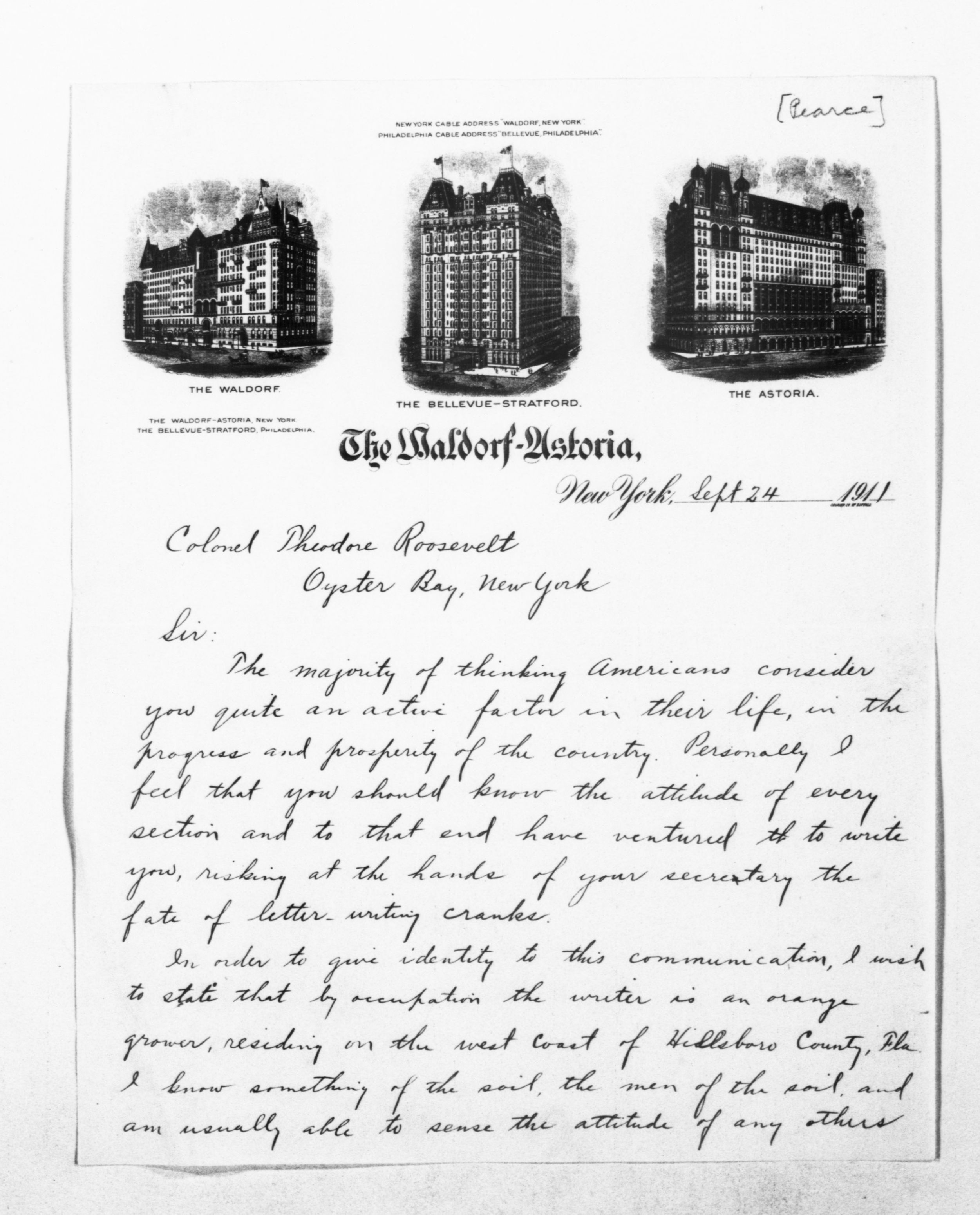 Scanned image of the current content page