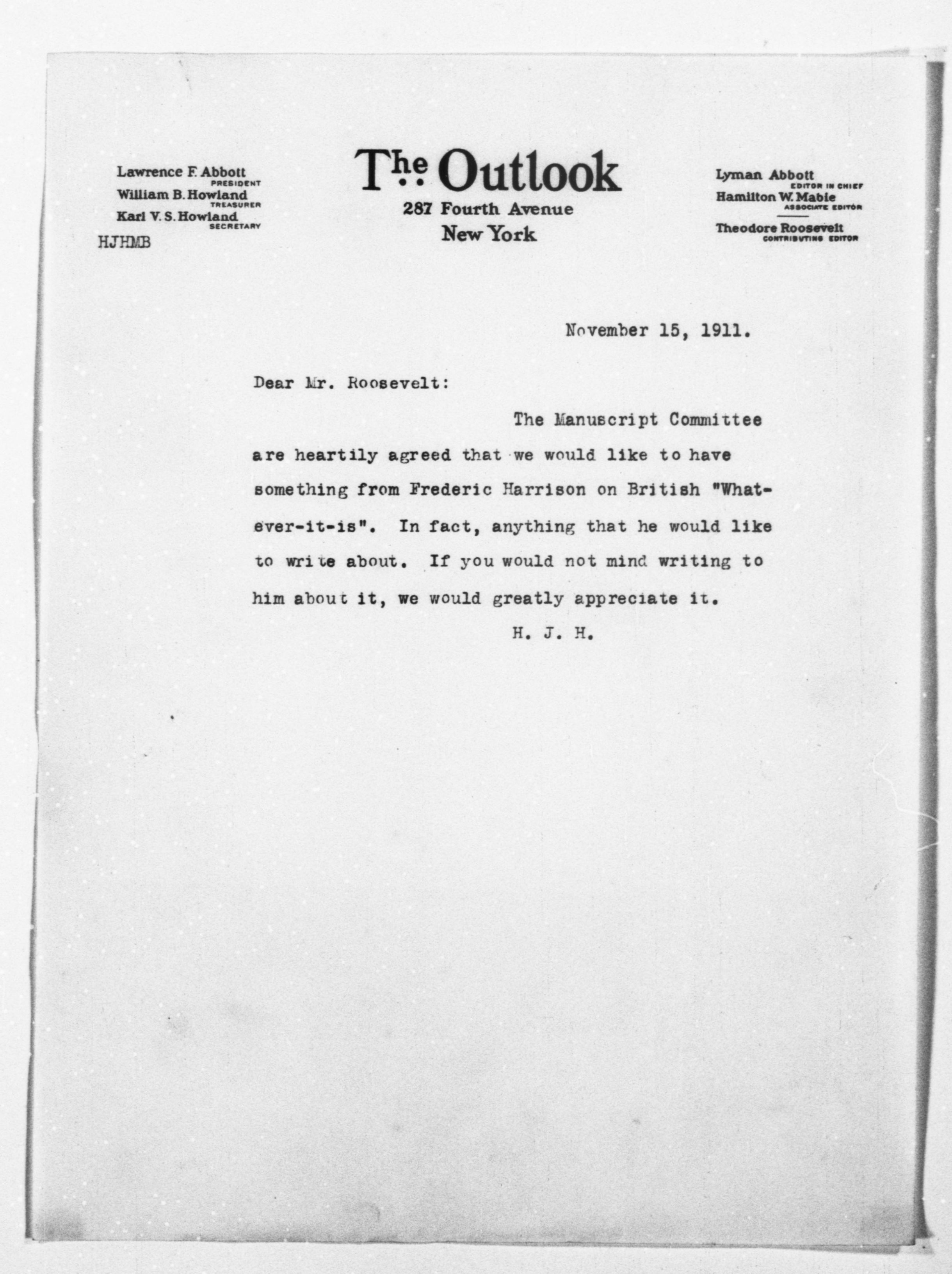 Scanned image of the current content page