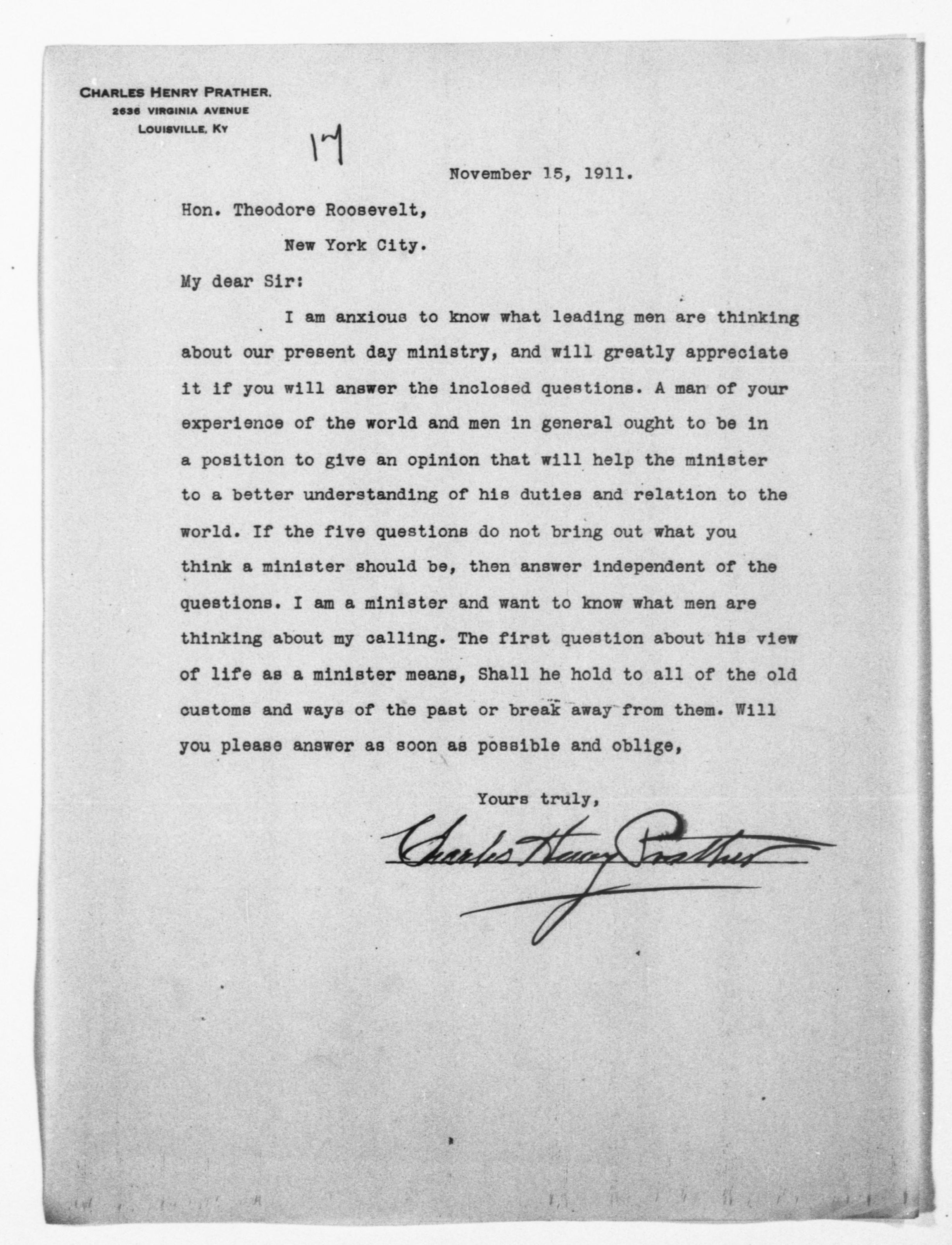 Scanned image of the current content page