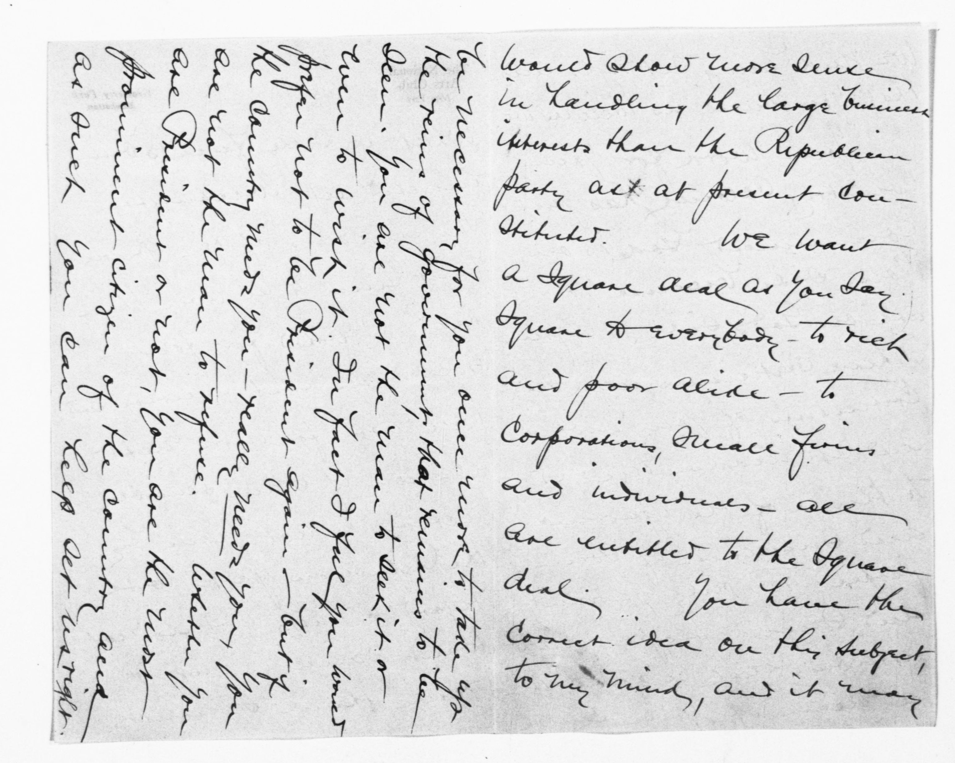 Scanned image of the current content page