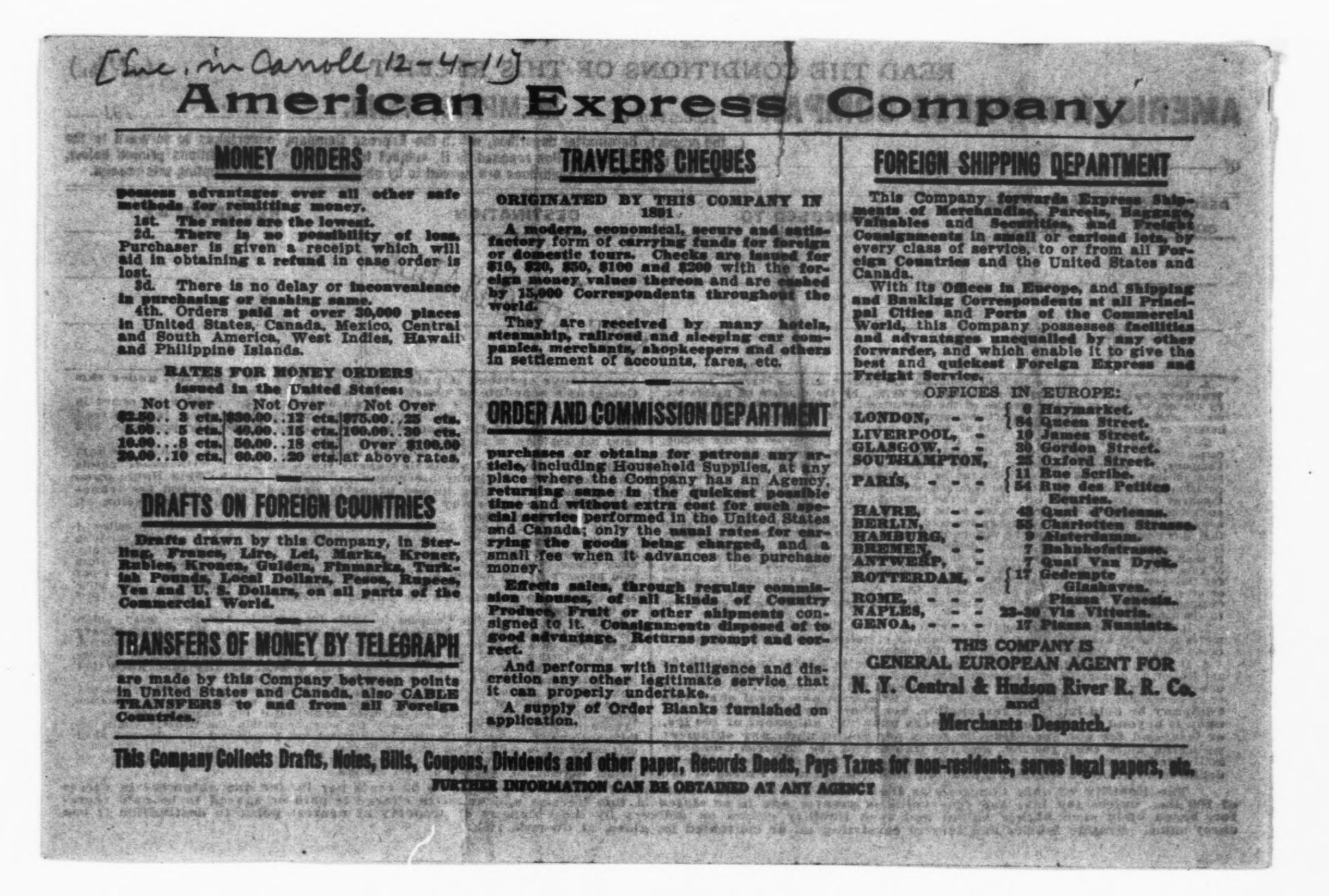 Scanned image of the current content page