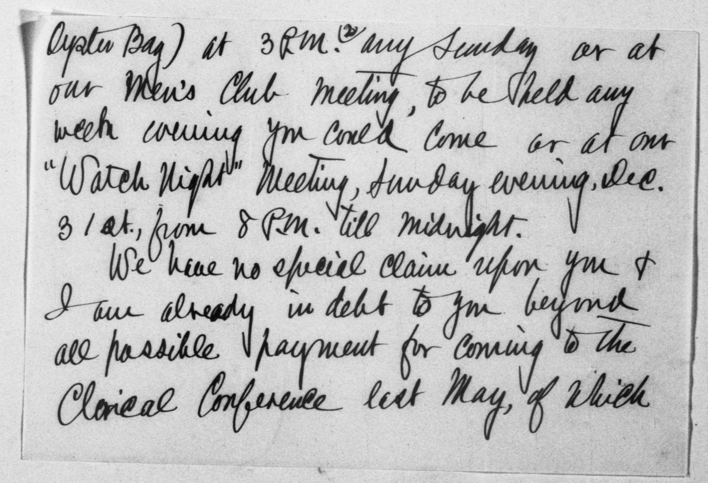 Scanned image of the current content page