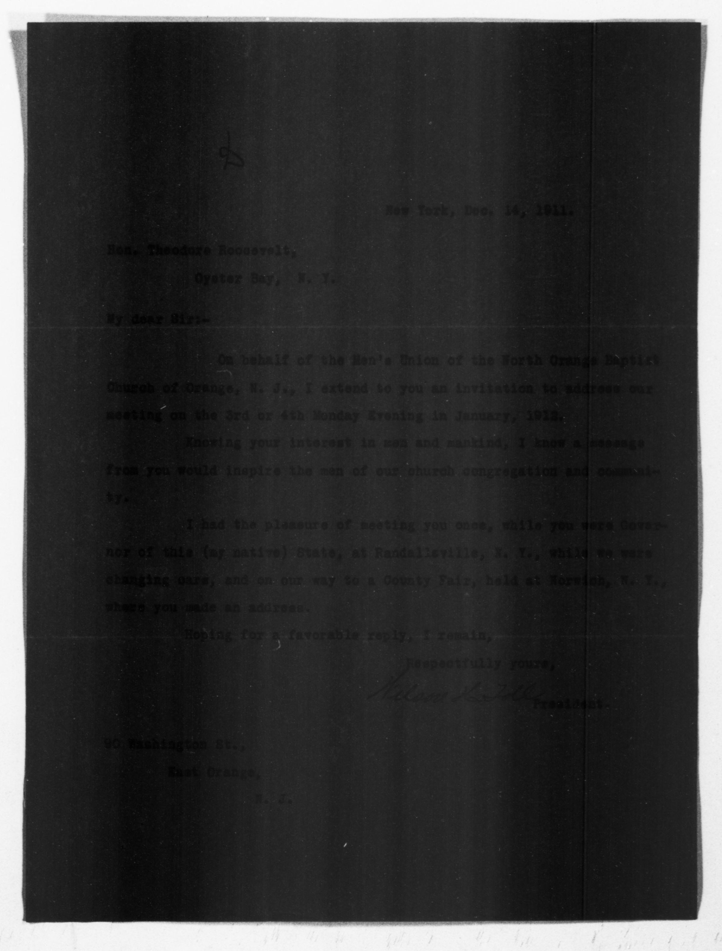 Scanned image of the current content page