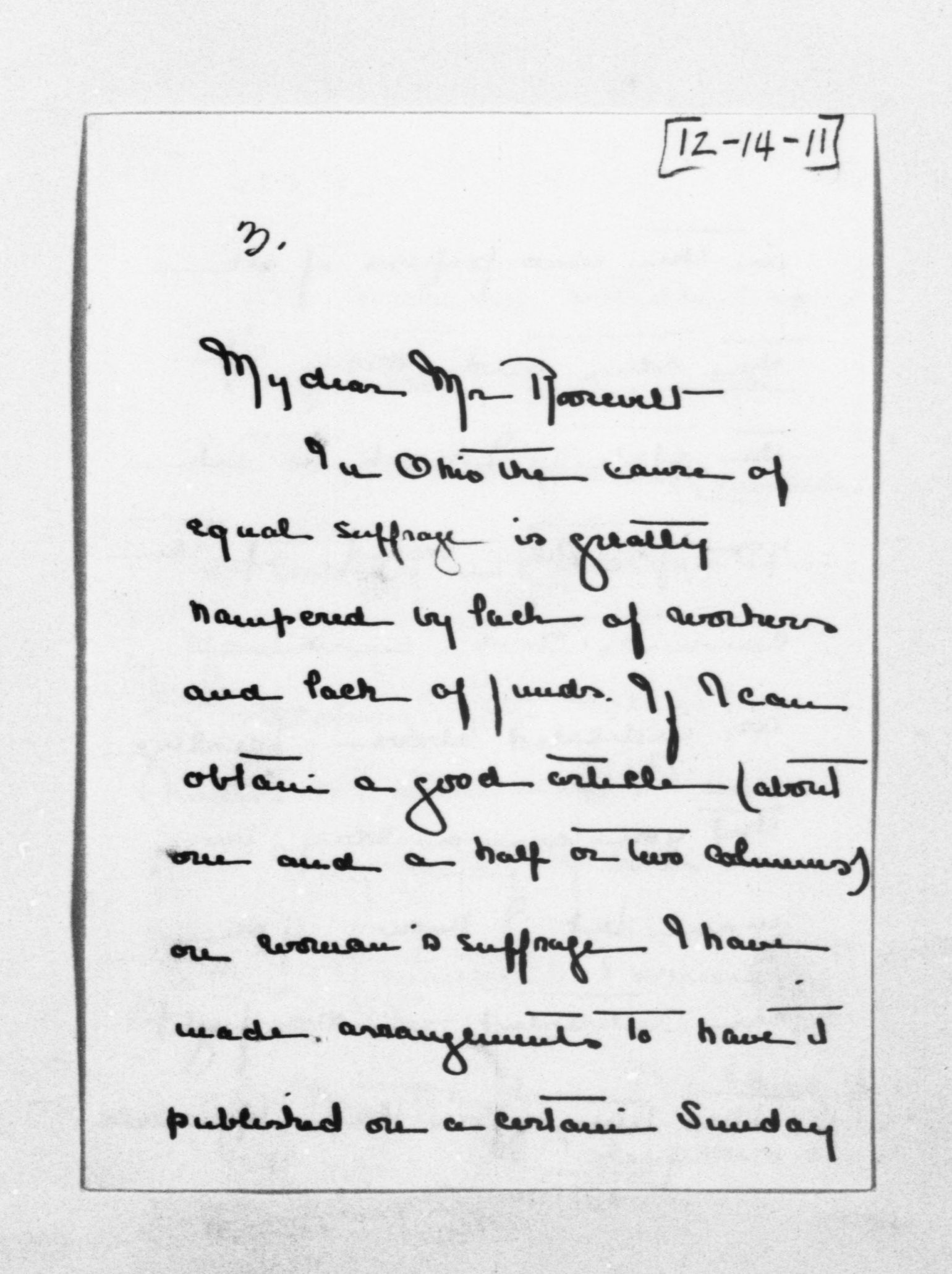 Scanned image of the current content page