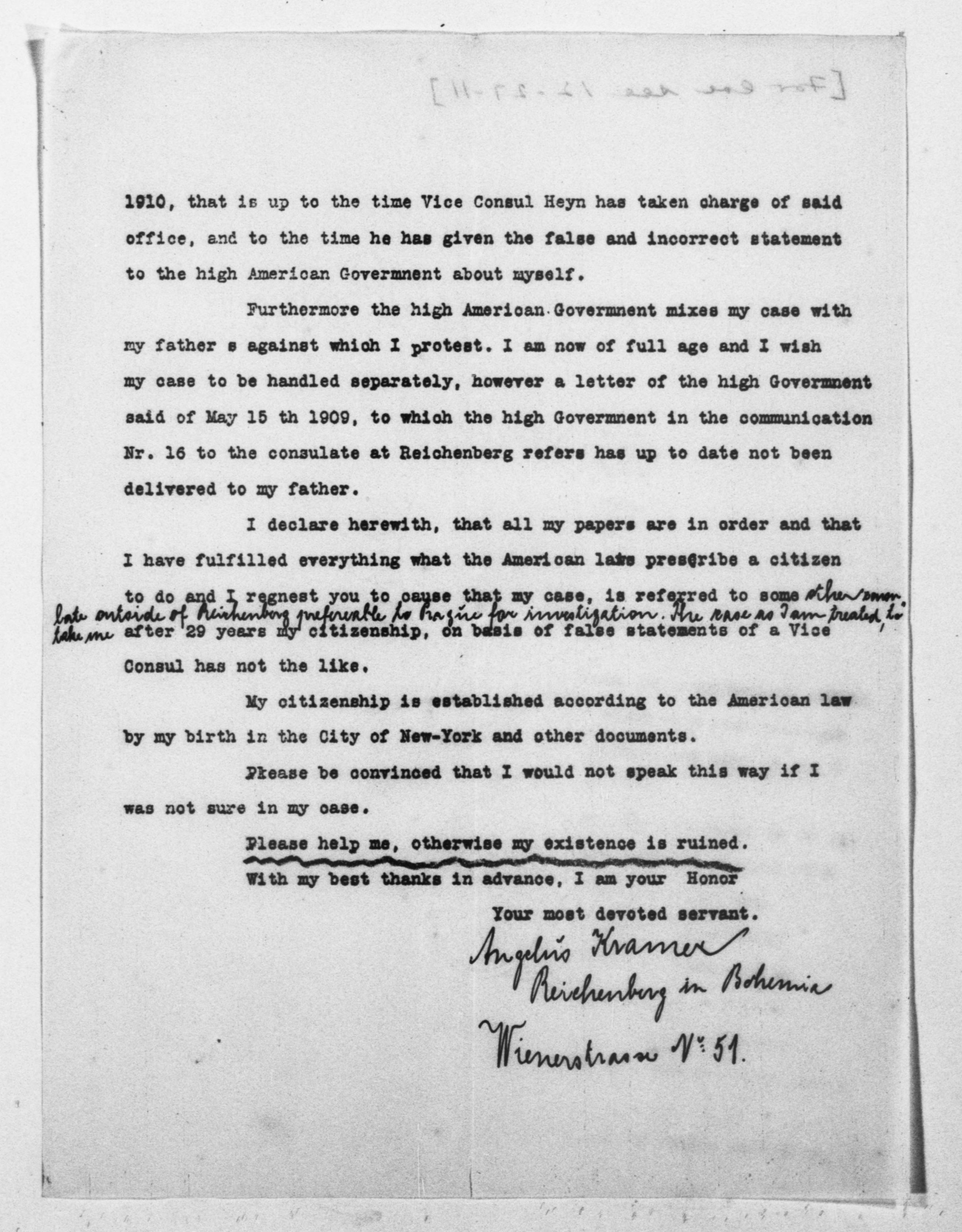 Scanned image of the current content page