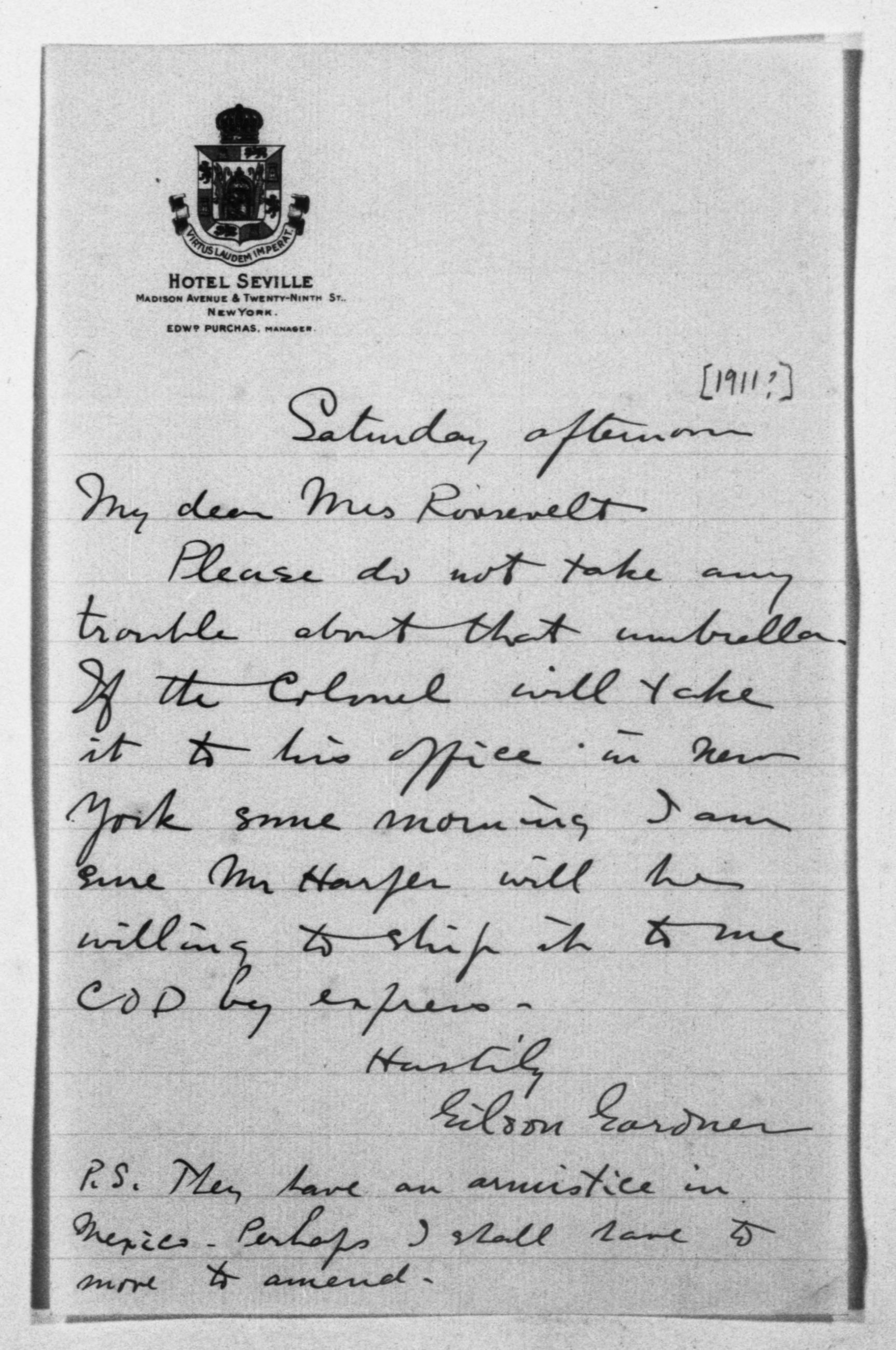 Scanned image of the current content page